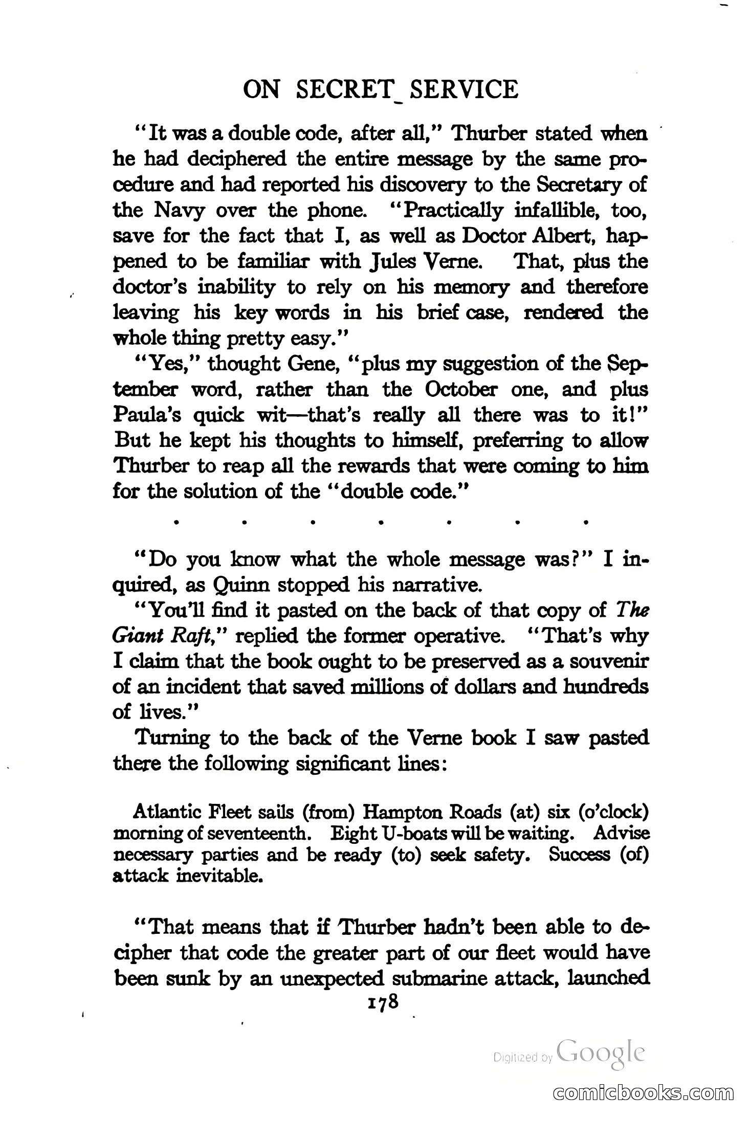 On Secret Service: Detective-Mystery Stories — page 191 of 376