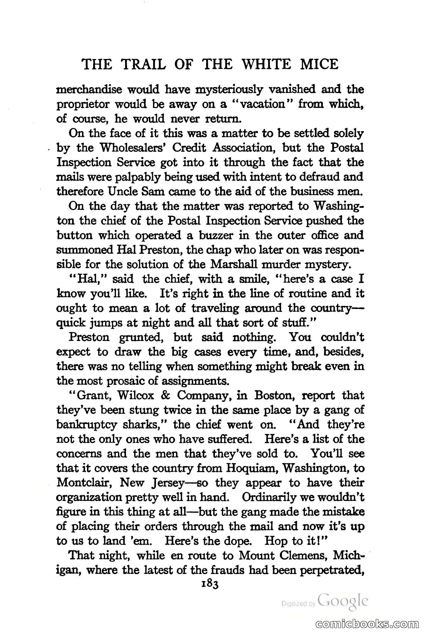 On Secret Service: Detective-Mystery Stories — page 196 of 376