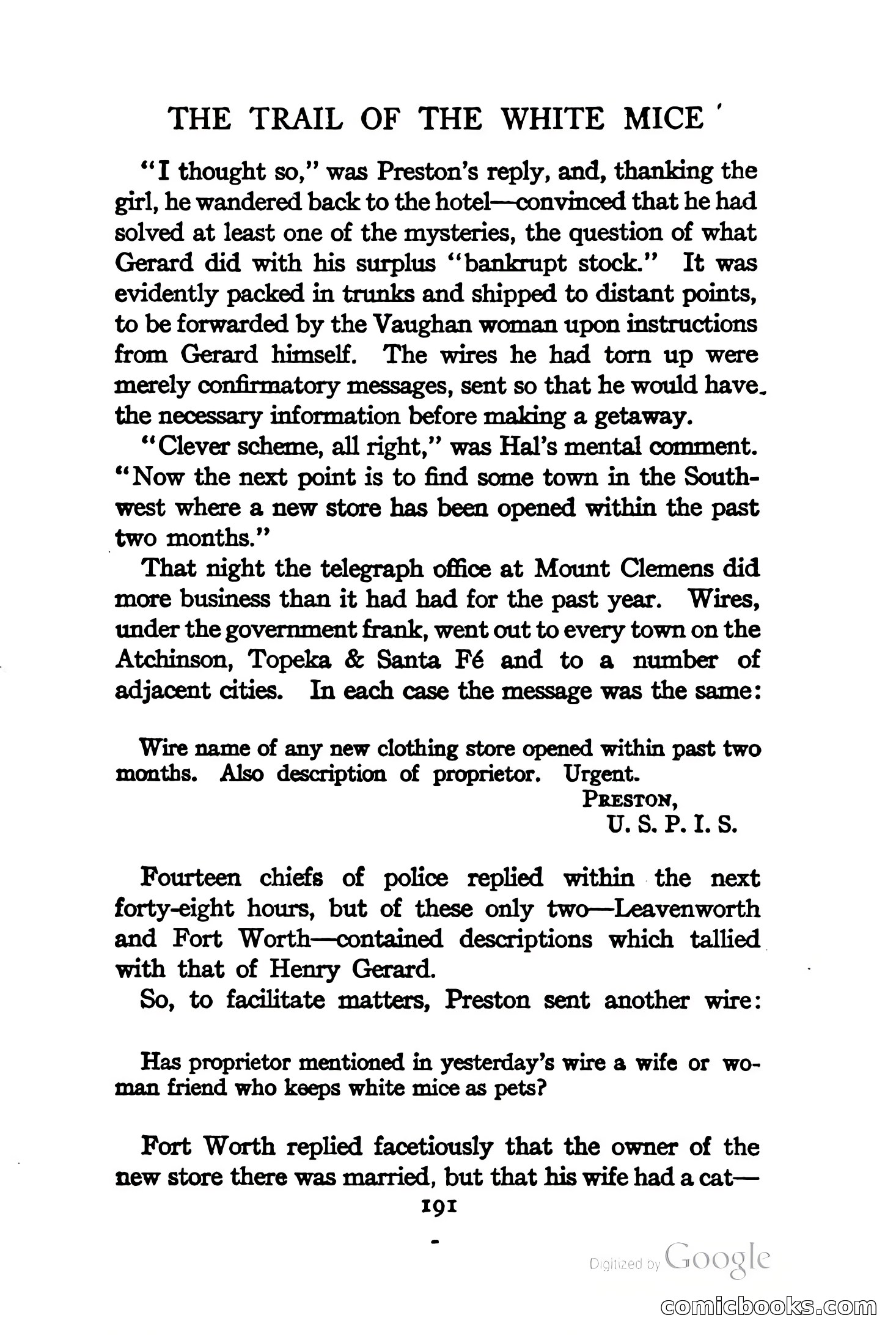 On Secret Service: Detective-Mystery Stories — page 204 of 376