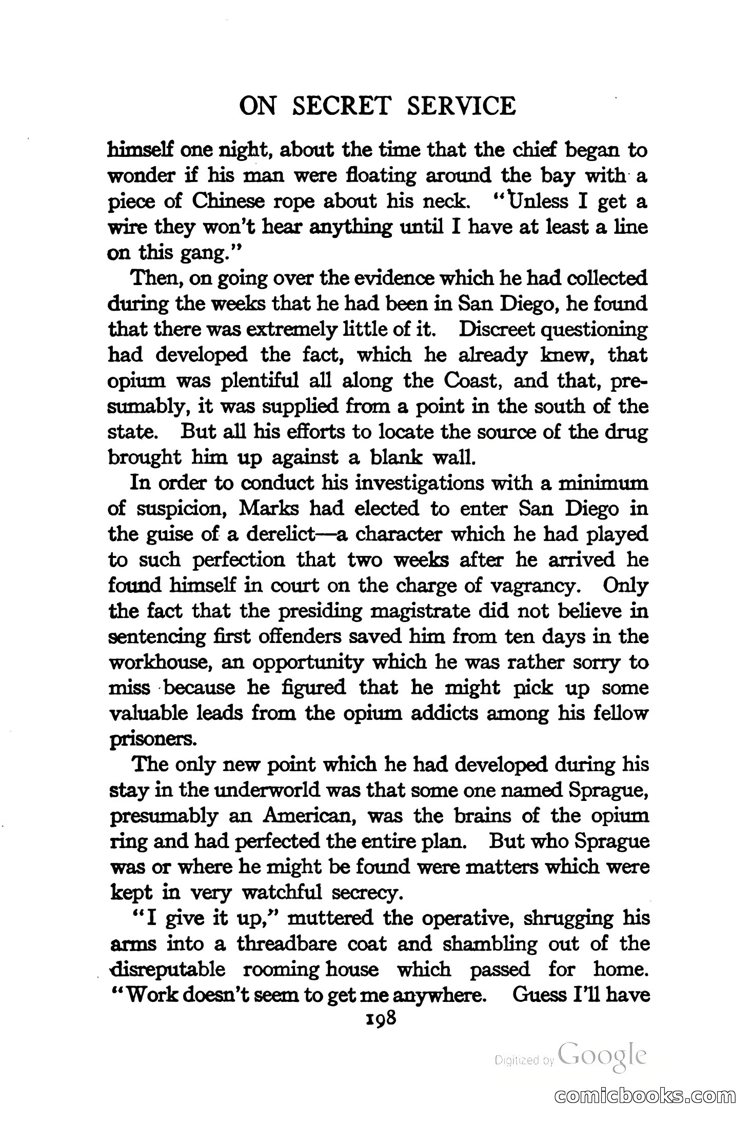 On Secret Service: Detective-Mystery Stories — page 211 of 376