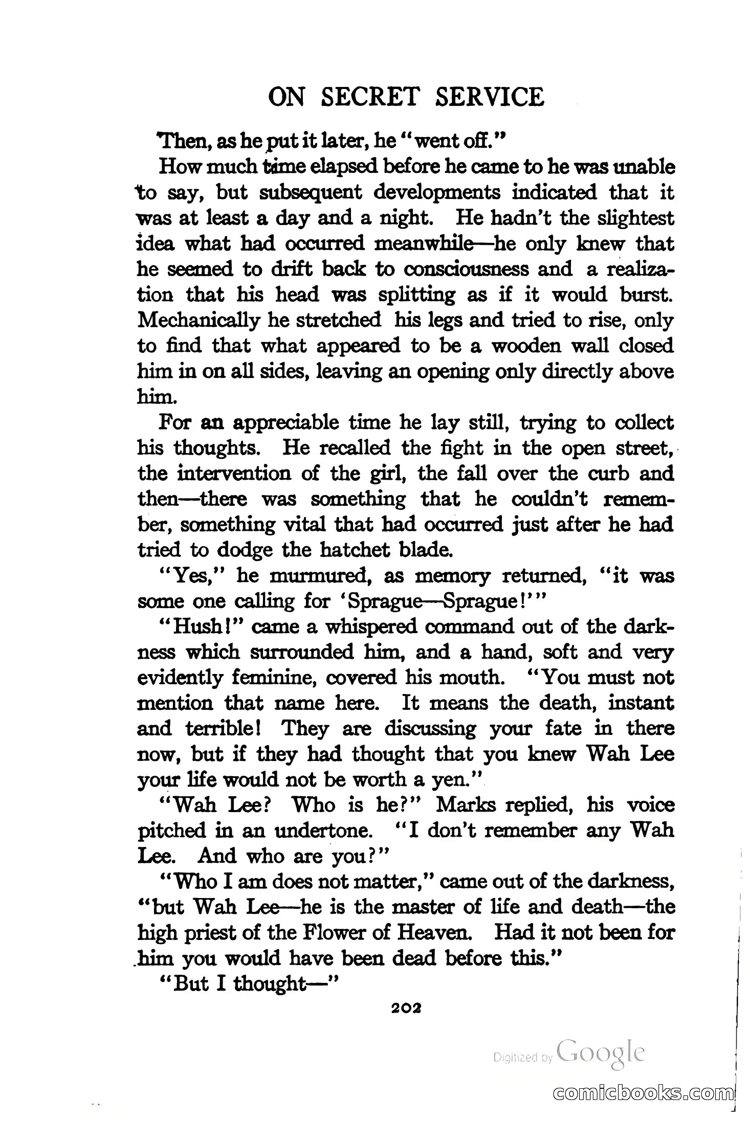 On Secret Service: Detective-Mystery Stories — page 215 of 376