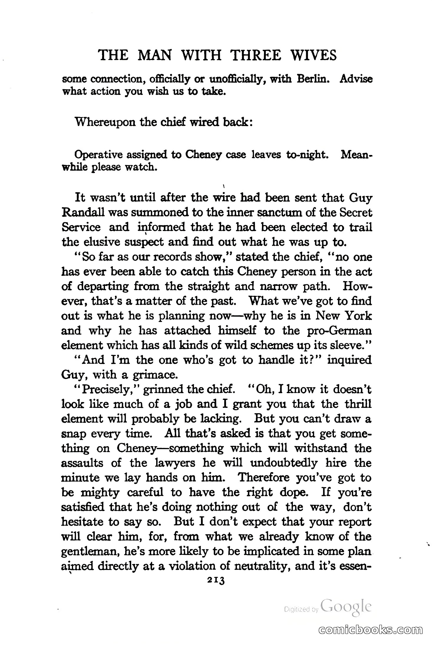 On Secret Service: Detective-Mystery Stories — page 226 of 376