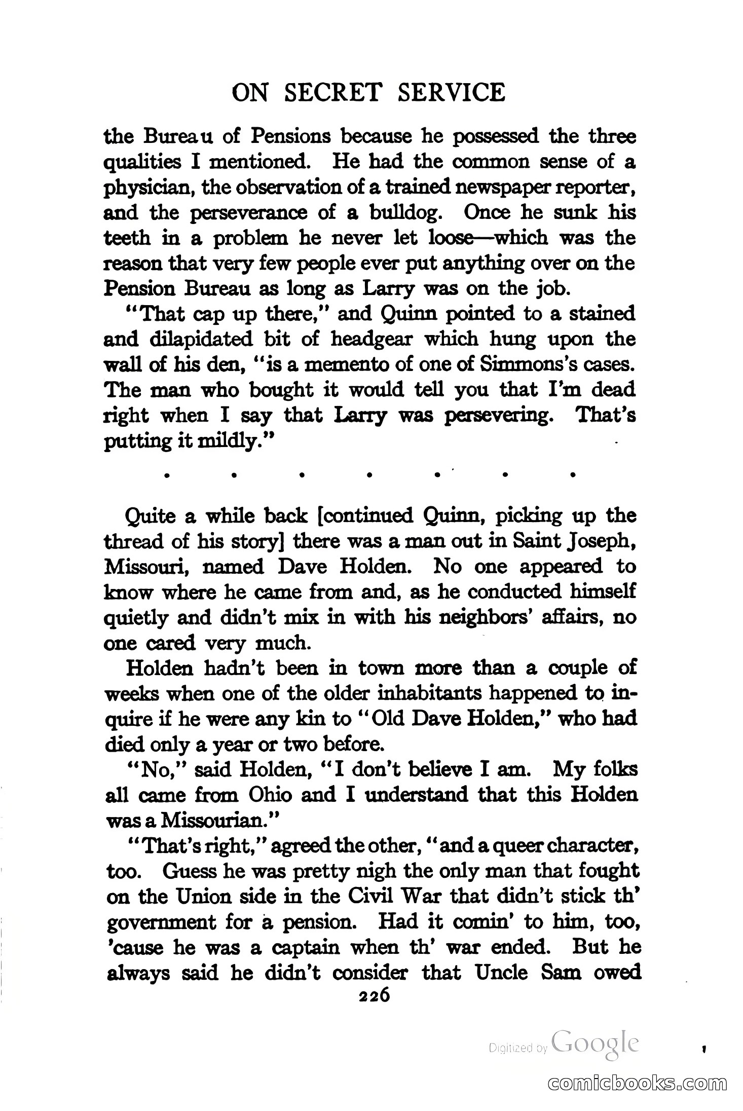 On Secret Service: Detective-Mystery Stories — page 239 of 376