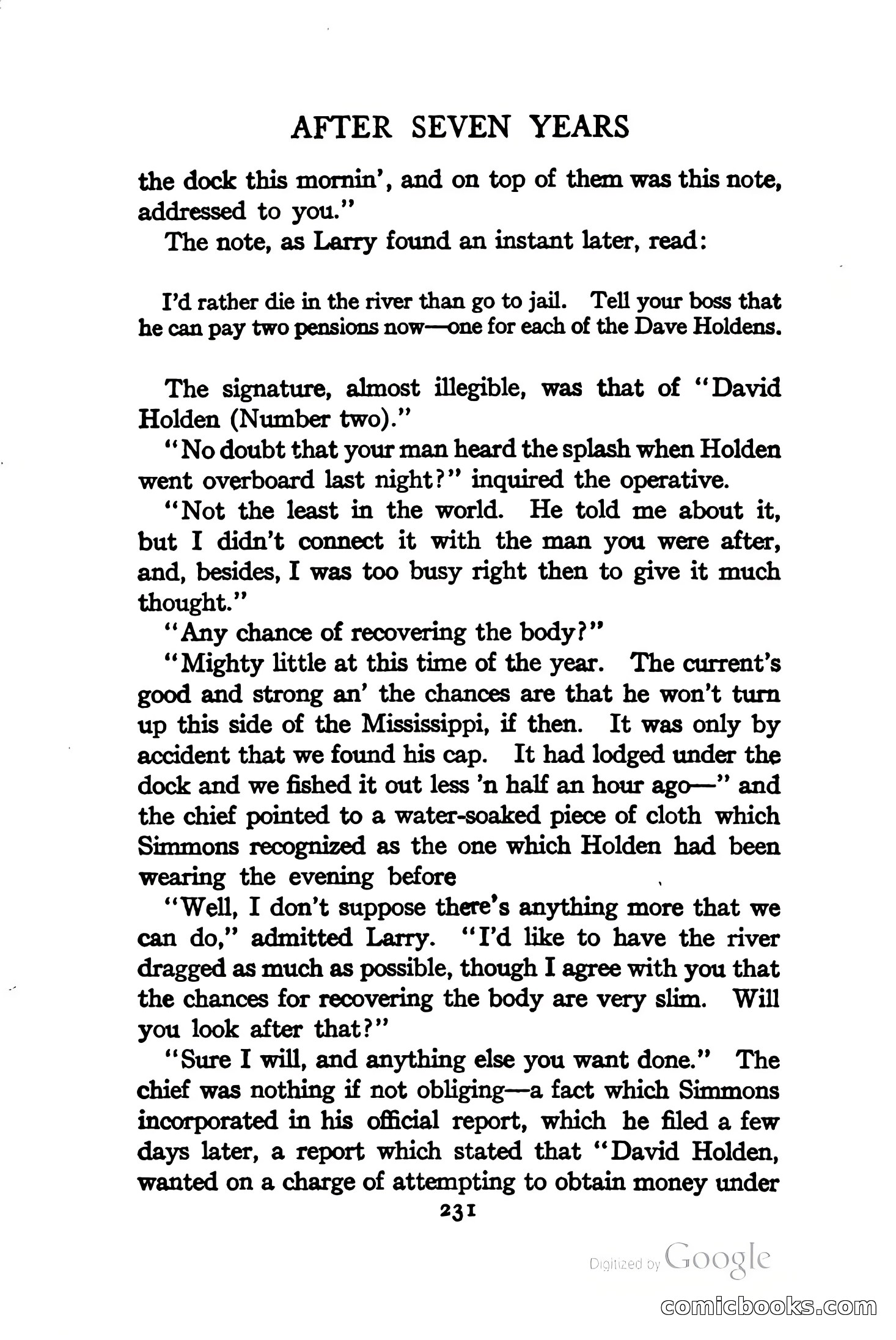 On Secret Service: Detective-Mystery Stories — page 244 of 376
