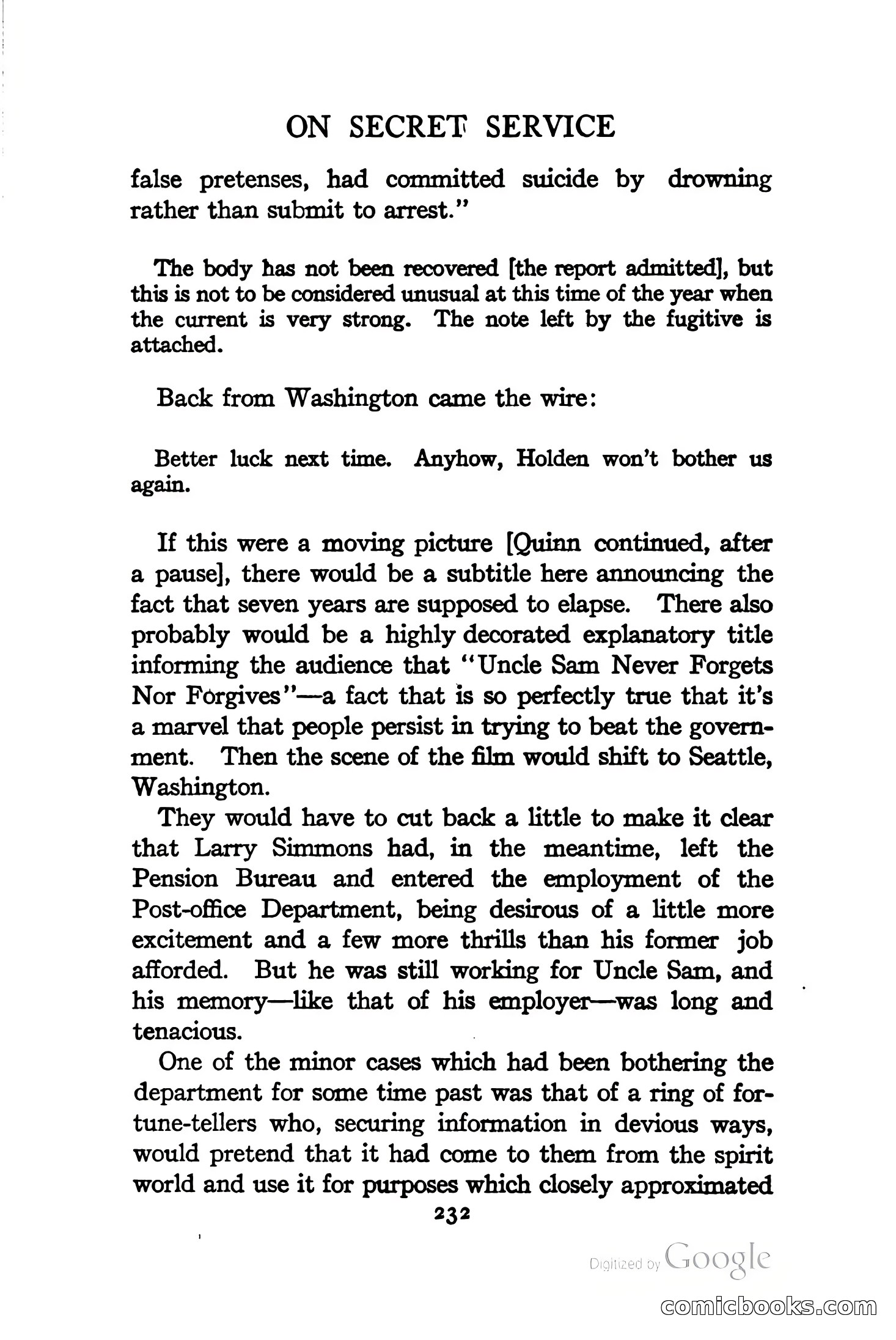 On Secret Service: Detective-Mystery Stories — page 245 of 376