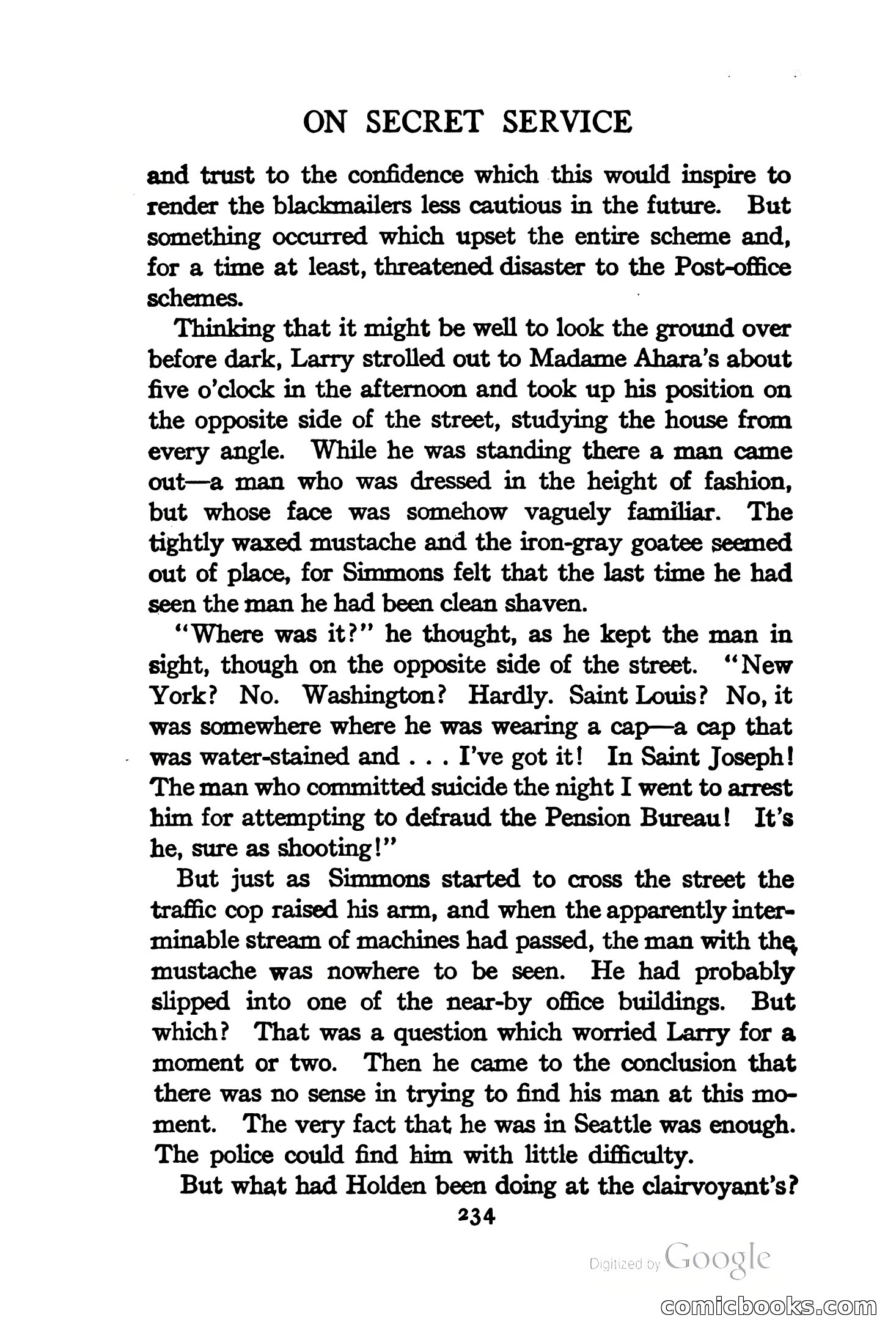 On Secret Service: Detective-Mystery Stories — page 247 of 376