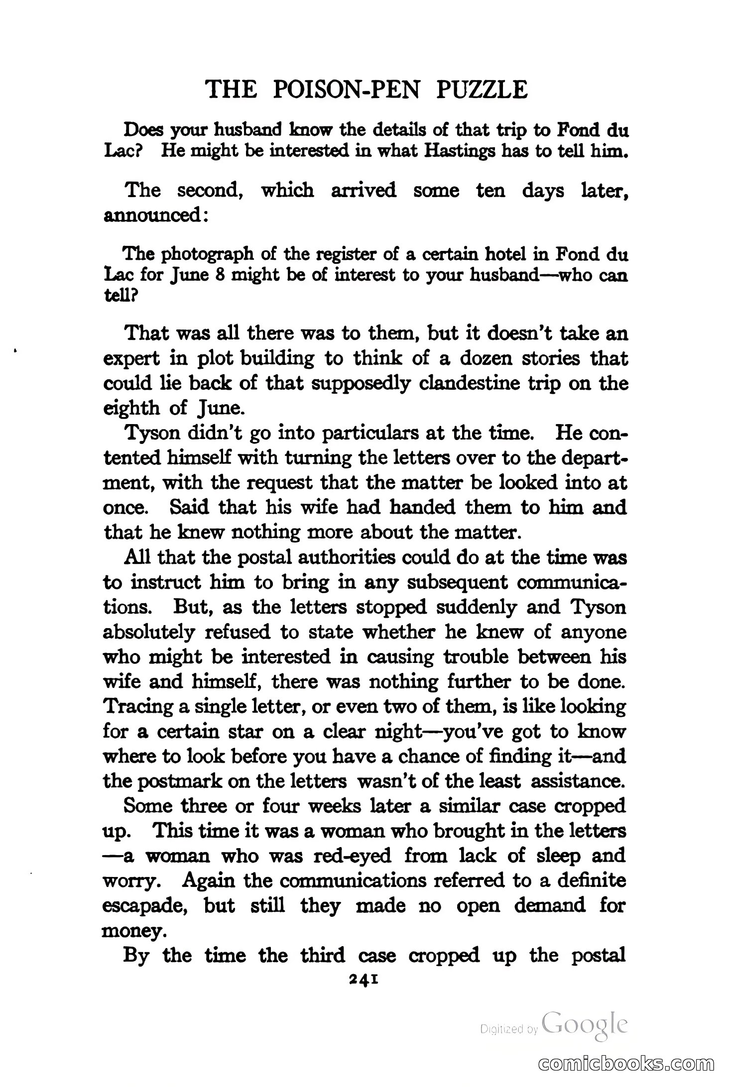 On Secret Service: Detective-Mystery Stories — page 254 of 376