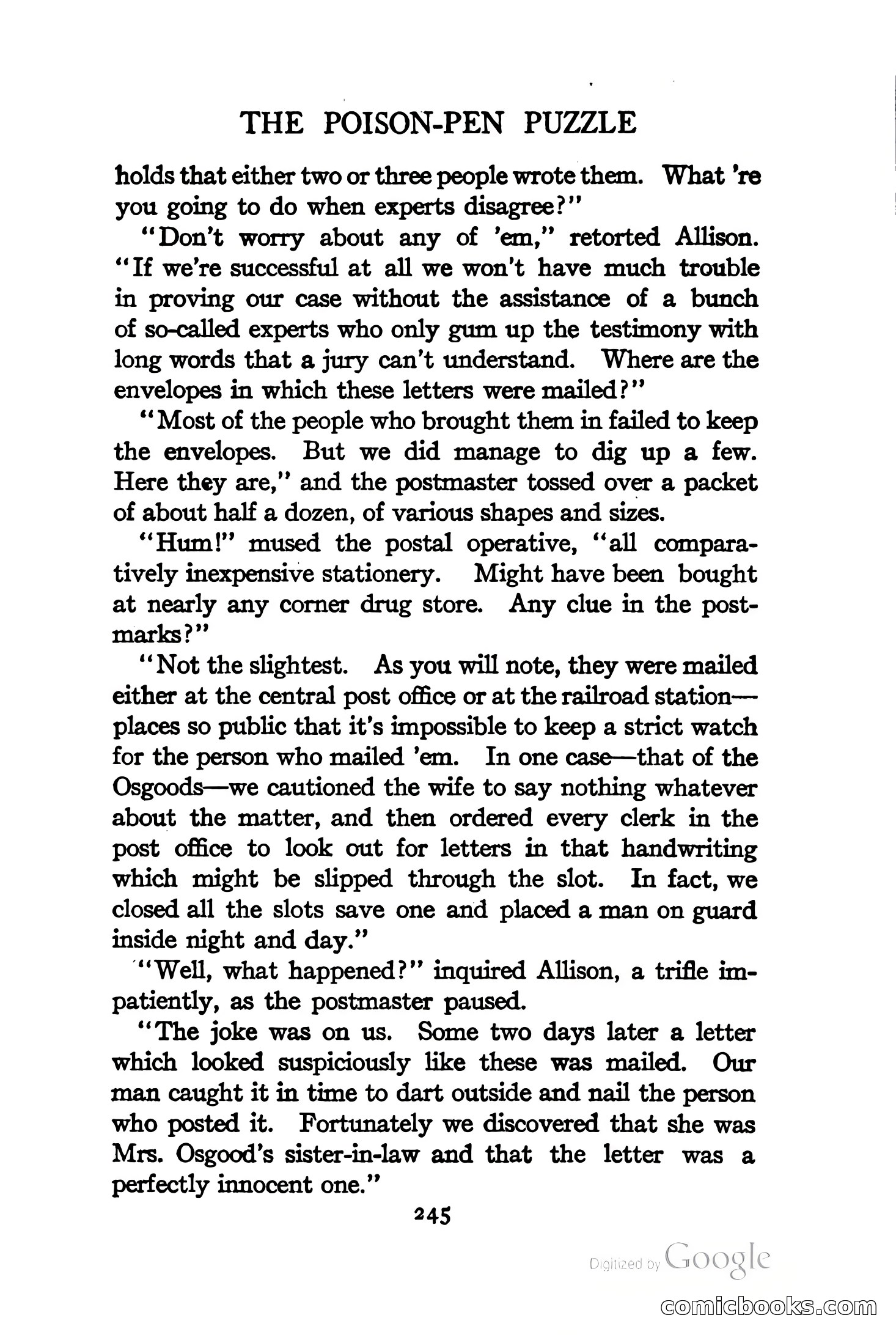 On Secret Service: Detective-Mystery Stories — page 258 of 376