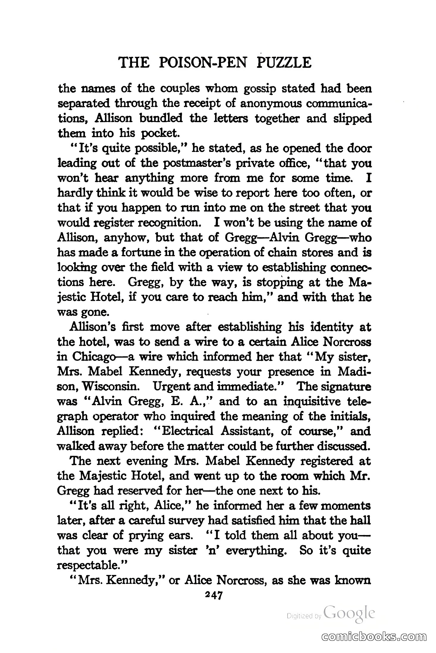 On Secret Service: Detective-Mystery Stories — page 260 of 376