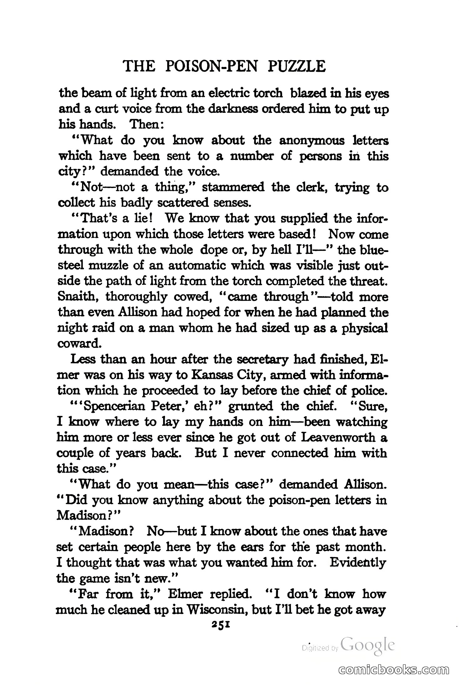 On Secret Service: Detective-Mystery Stories — page 264 of 376
