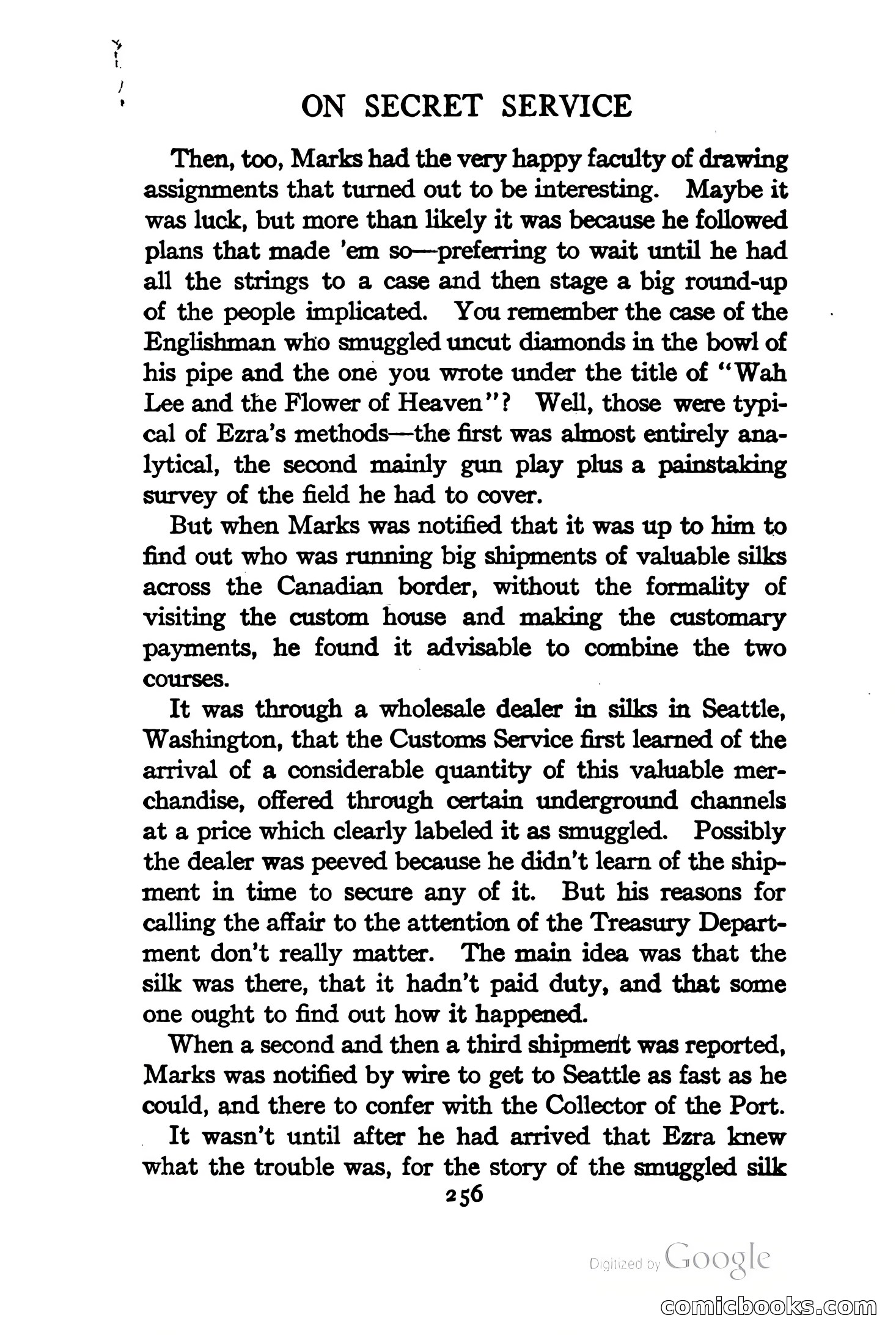 On Secret Service: Detective-Mystery Stories — page 269 of 376