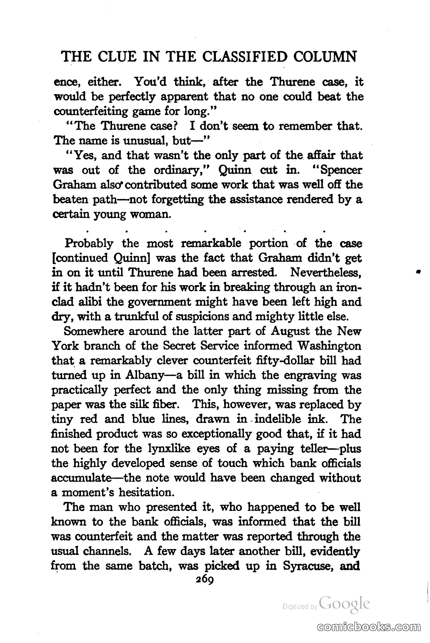 On Secret Service: Detective-Mystery Stories — page 282 of 376