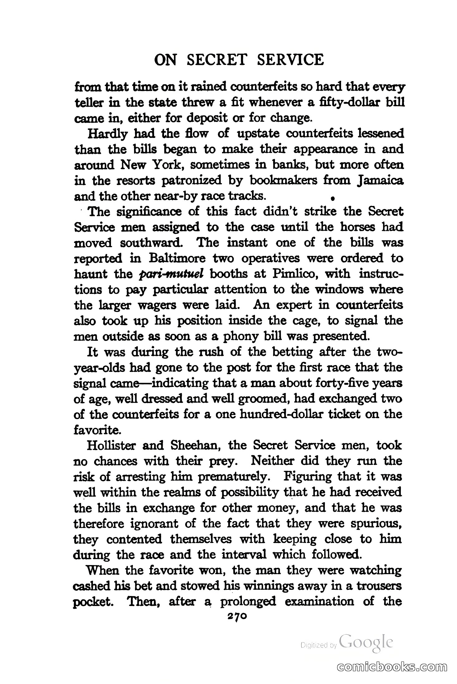 On Secret Service: Detective-Mystery Stories — page 283 of 376