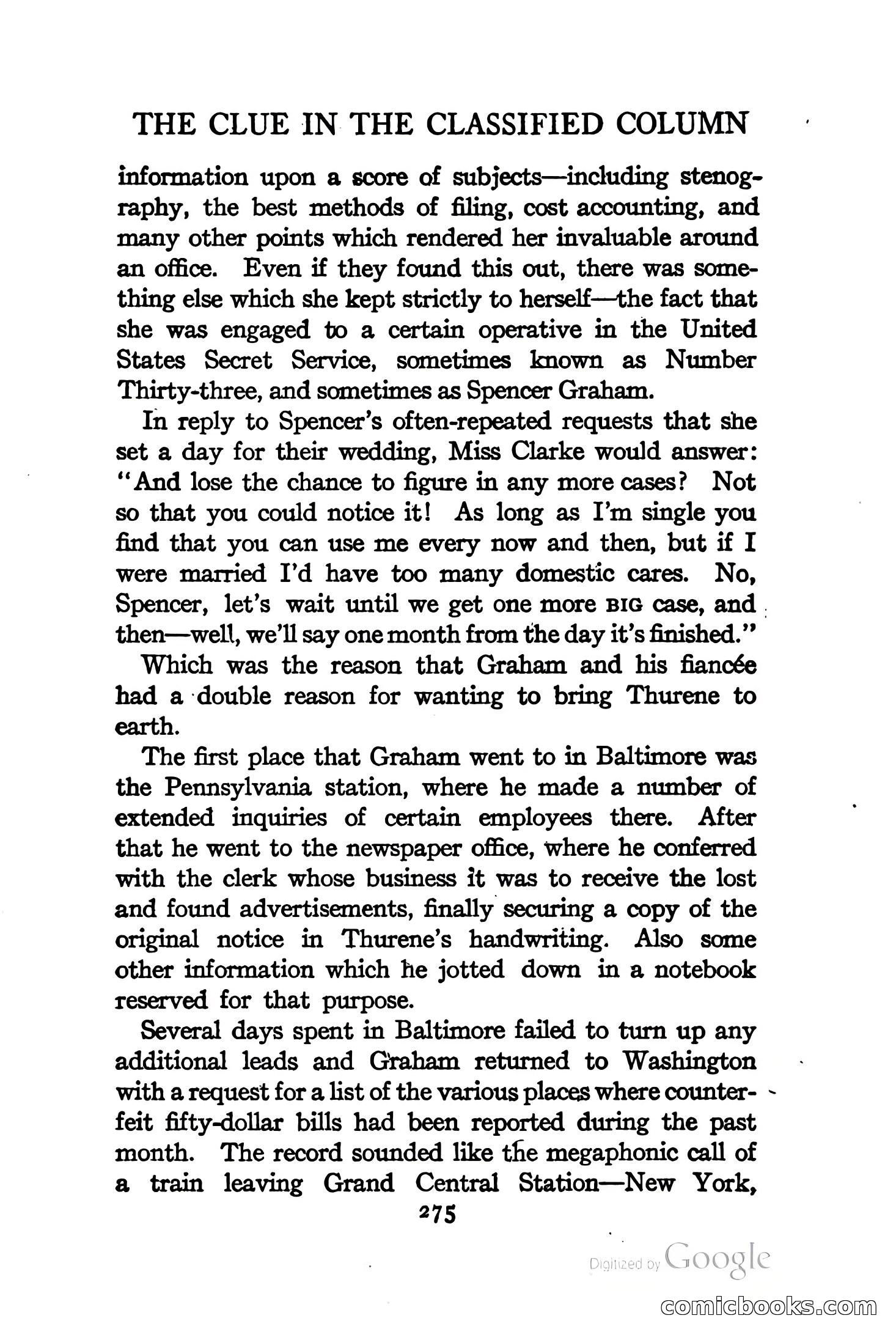 On Secret Service: Detective-Mystery Stories — page 288 of 376