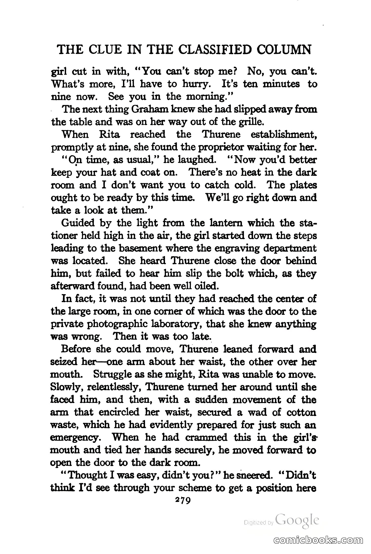 On Secret Service: Detective-Mystery Stories — page 292 of 376