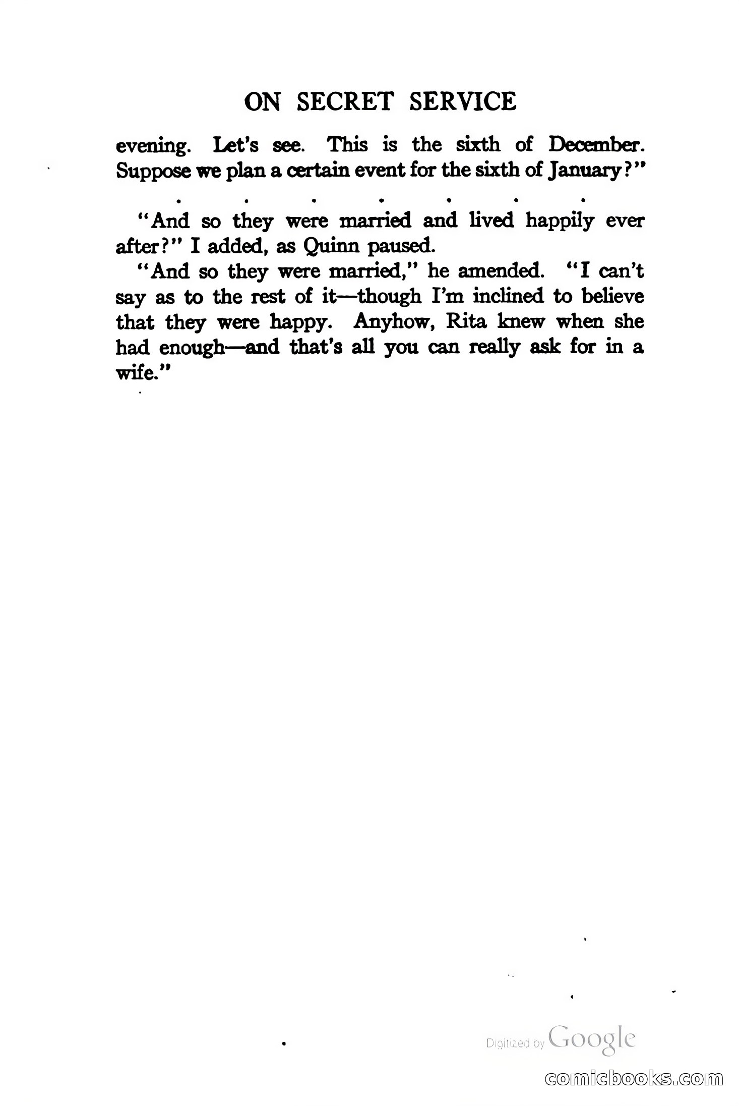 On Secret Service: Detective-Mystery Stories — page 295 of 376