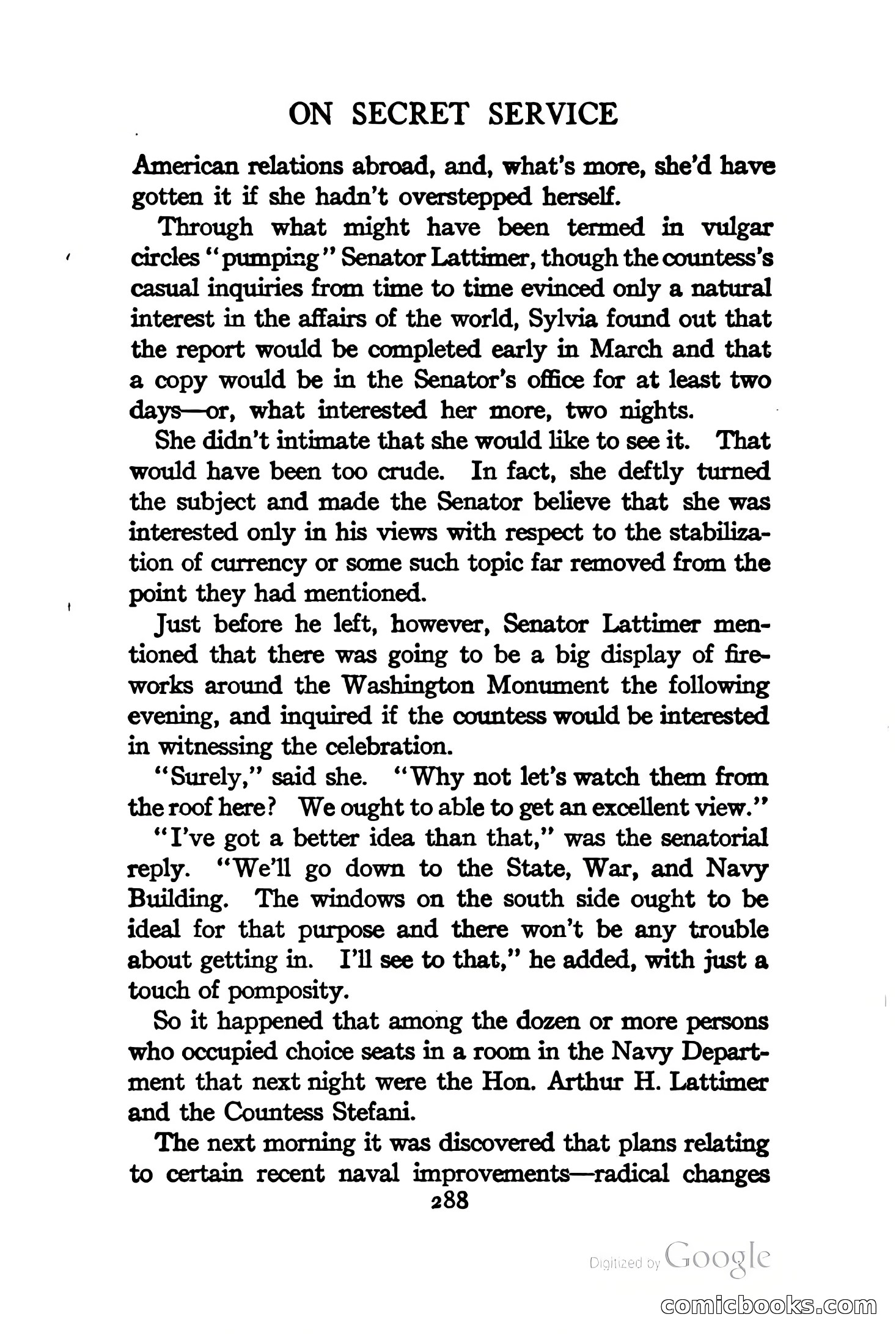 On Secret Service: Detective-Mystery Stories — page 301 of 376