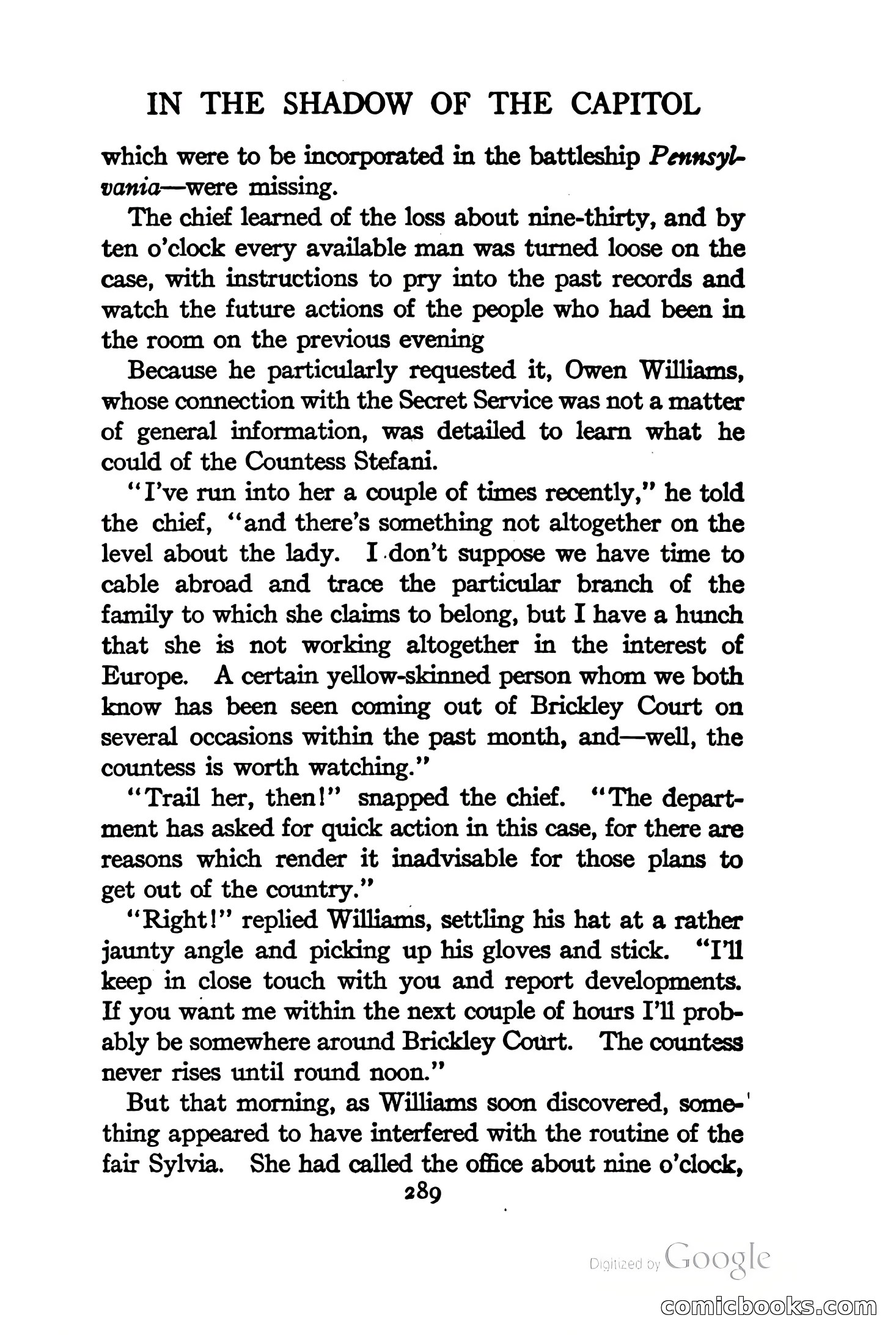 On Secret Service: Detective-Mystery Stories — page 302 of 376