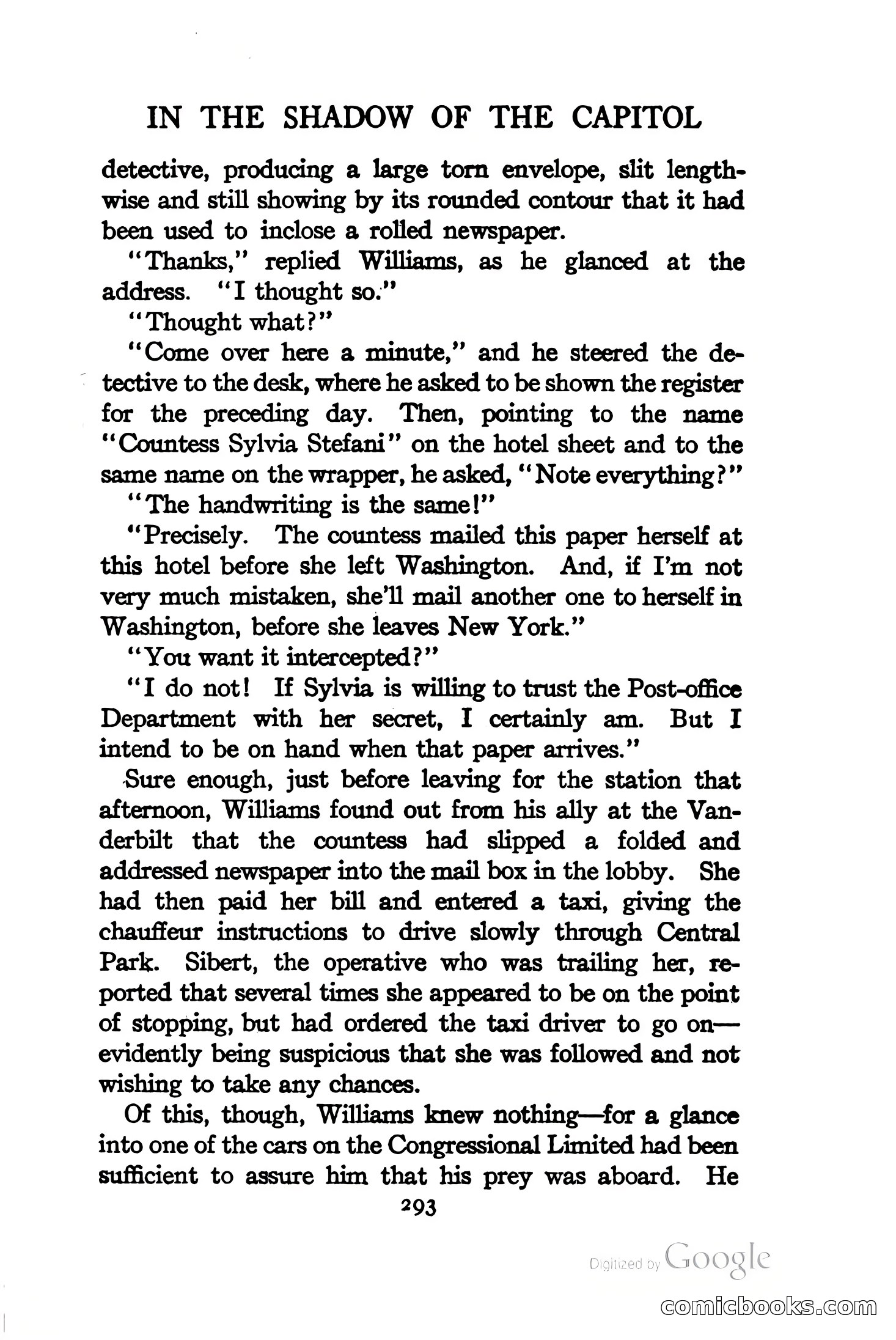 On Secret Service: Detective-Mystery Stories — page 306 of 376
