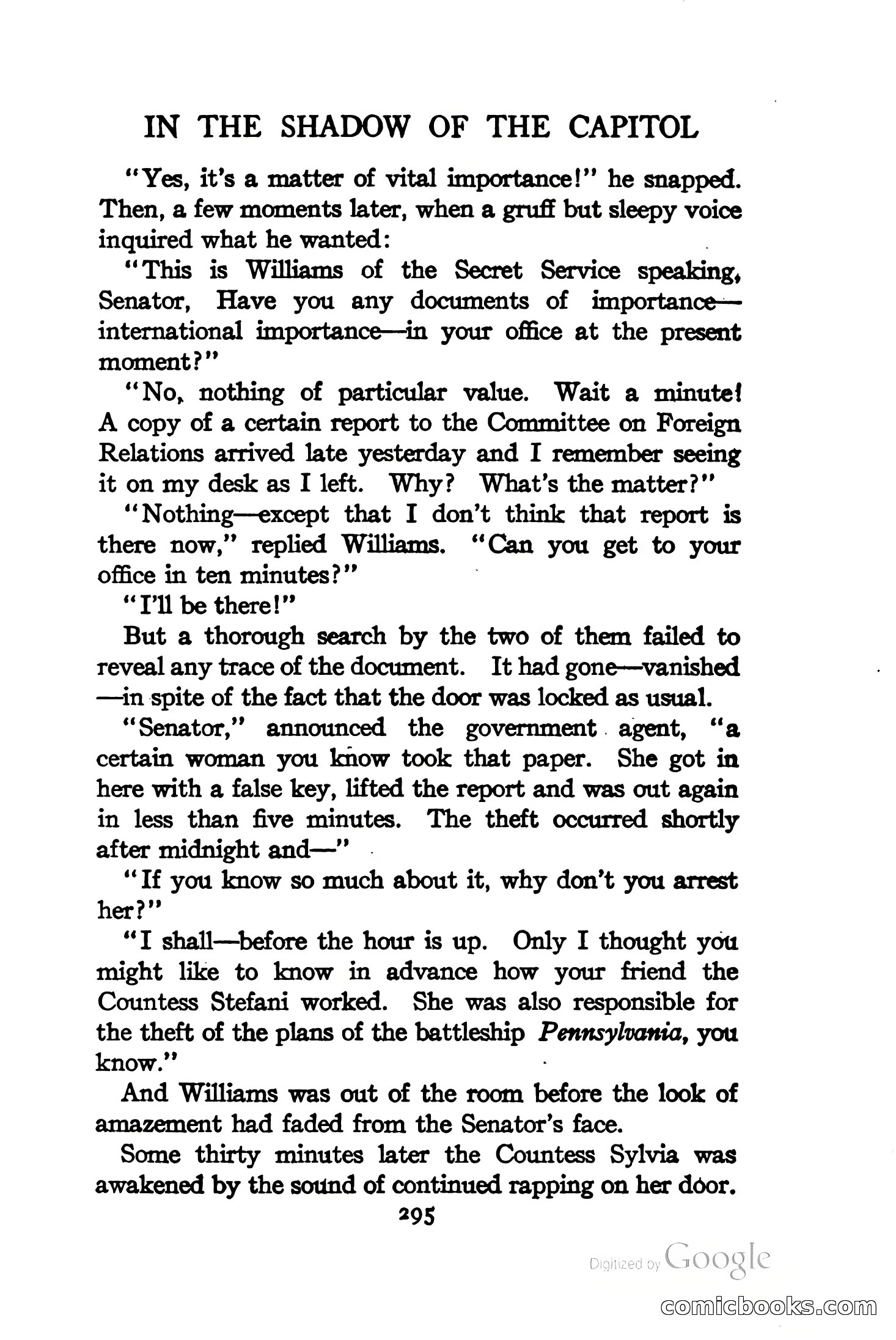 On Secret Service: Detective-Mystery Stories — page 308 of 376