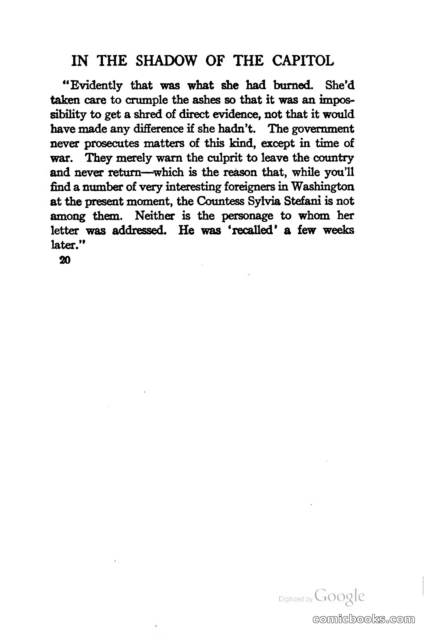 On Secret Service: Detective-Mystery Stories — page 310 of 376