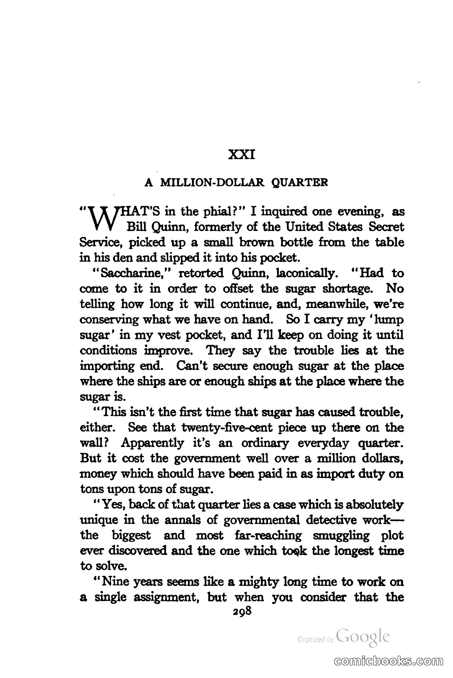 On Secret Service: Detective-Mystery Stories — page 311 of 376