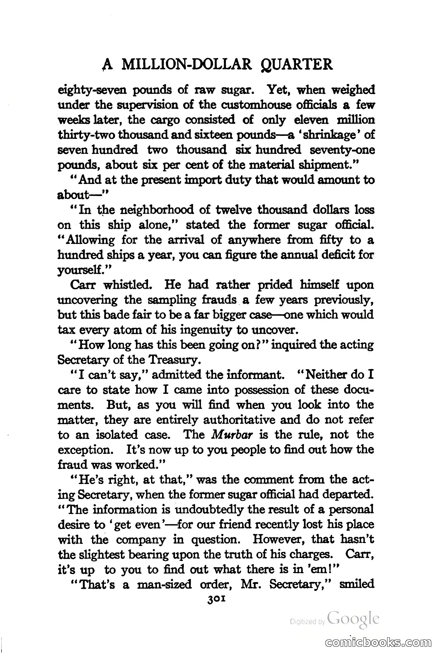 On Secret Service: Detective-Mystery Stories — page 314 of 376