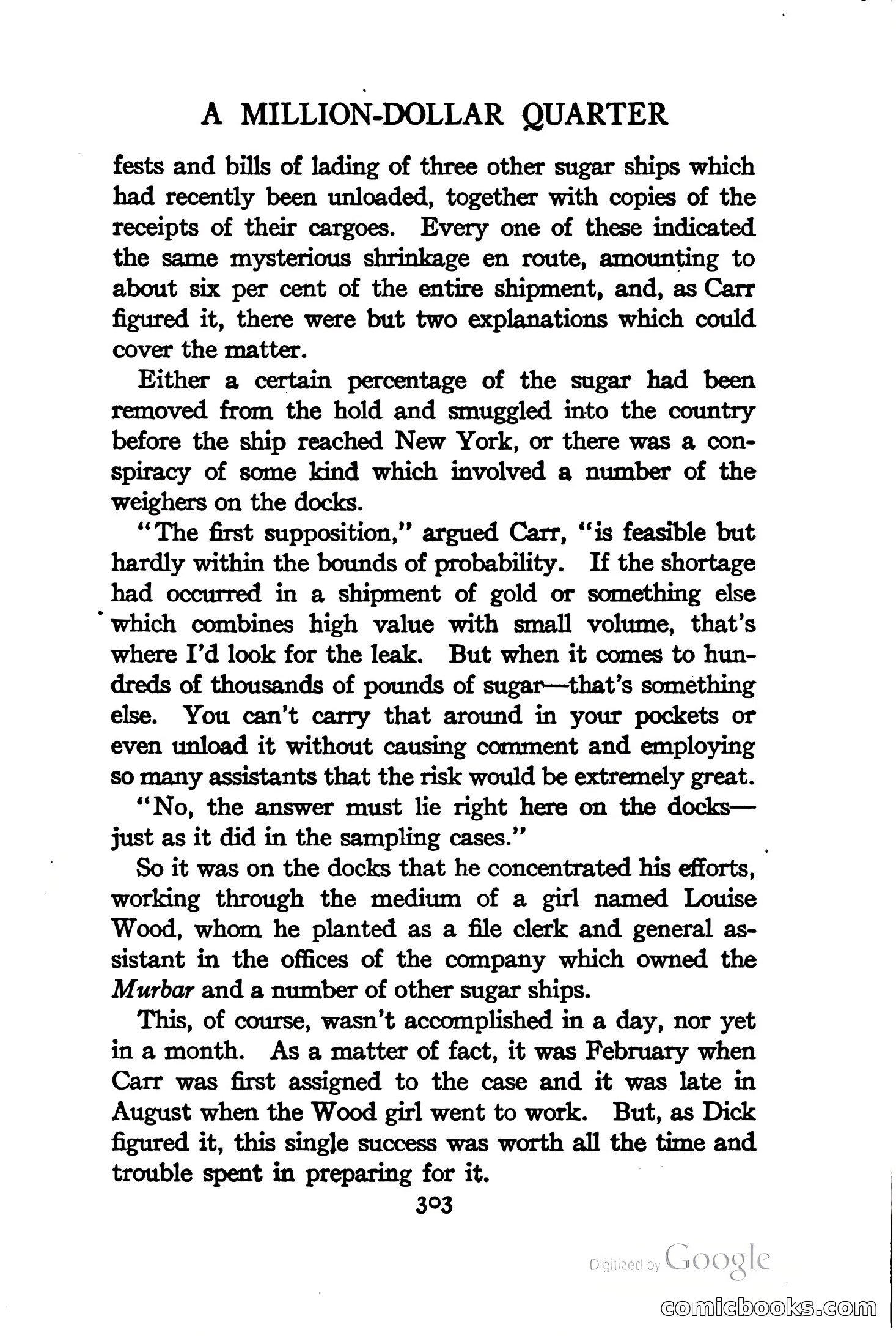 On Secret Service: Detective-Mystery Stories — page 316 of 376