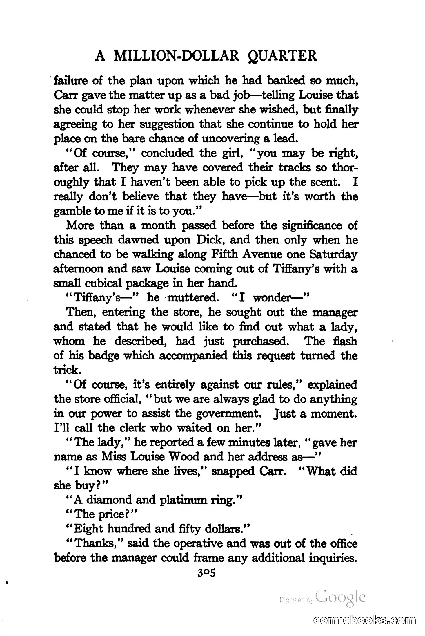 On Secret Service: Detective-Mystery Stories — page 318 of 376
