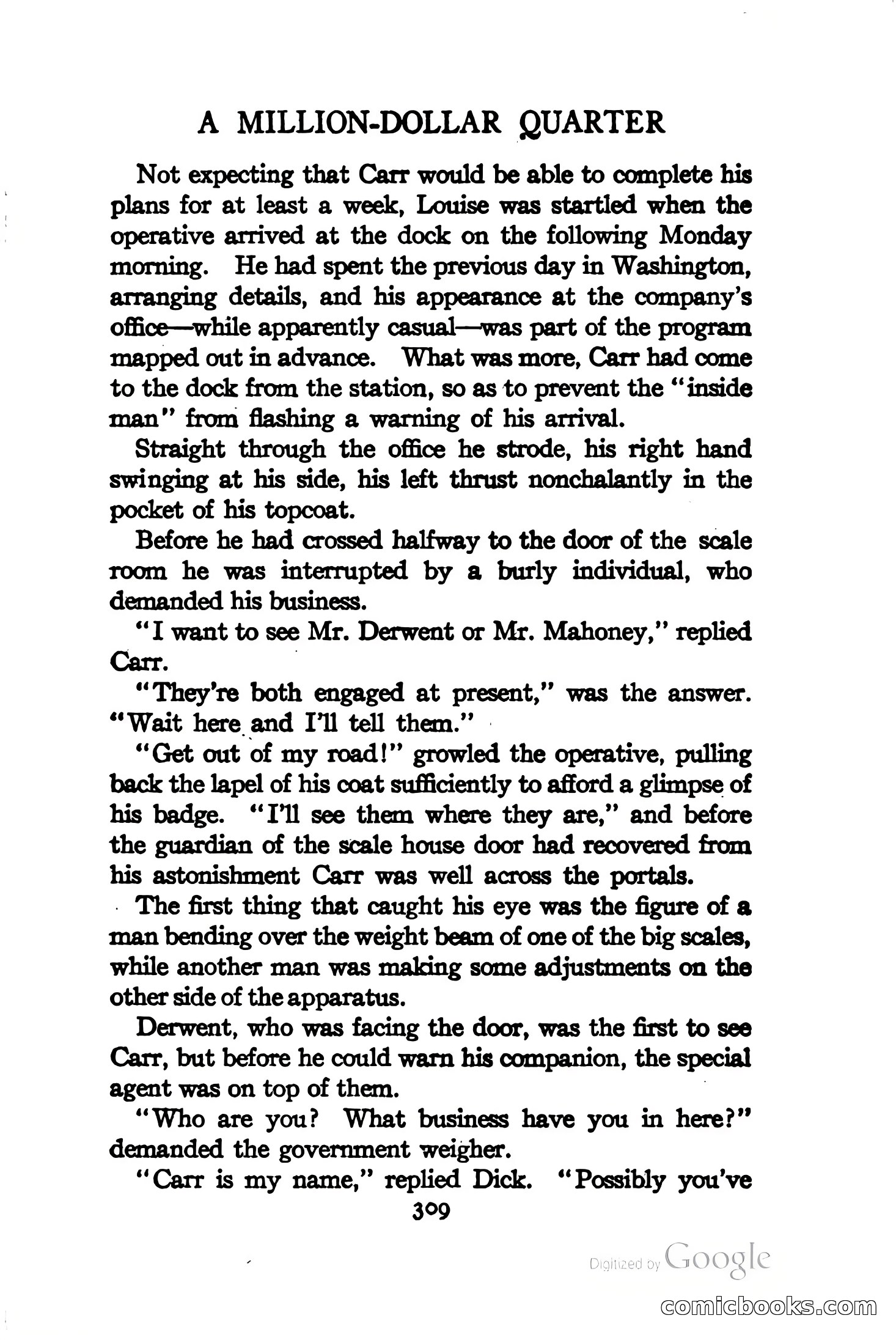 On Secret Service: Detective-Mystery Stories — page 322 of 376