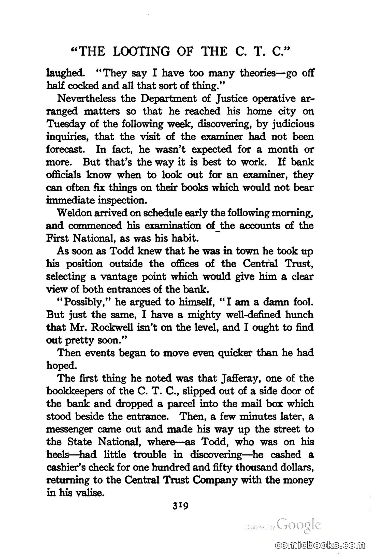 On Secret Service: Detective-Mystery Stories — page 332 of 376