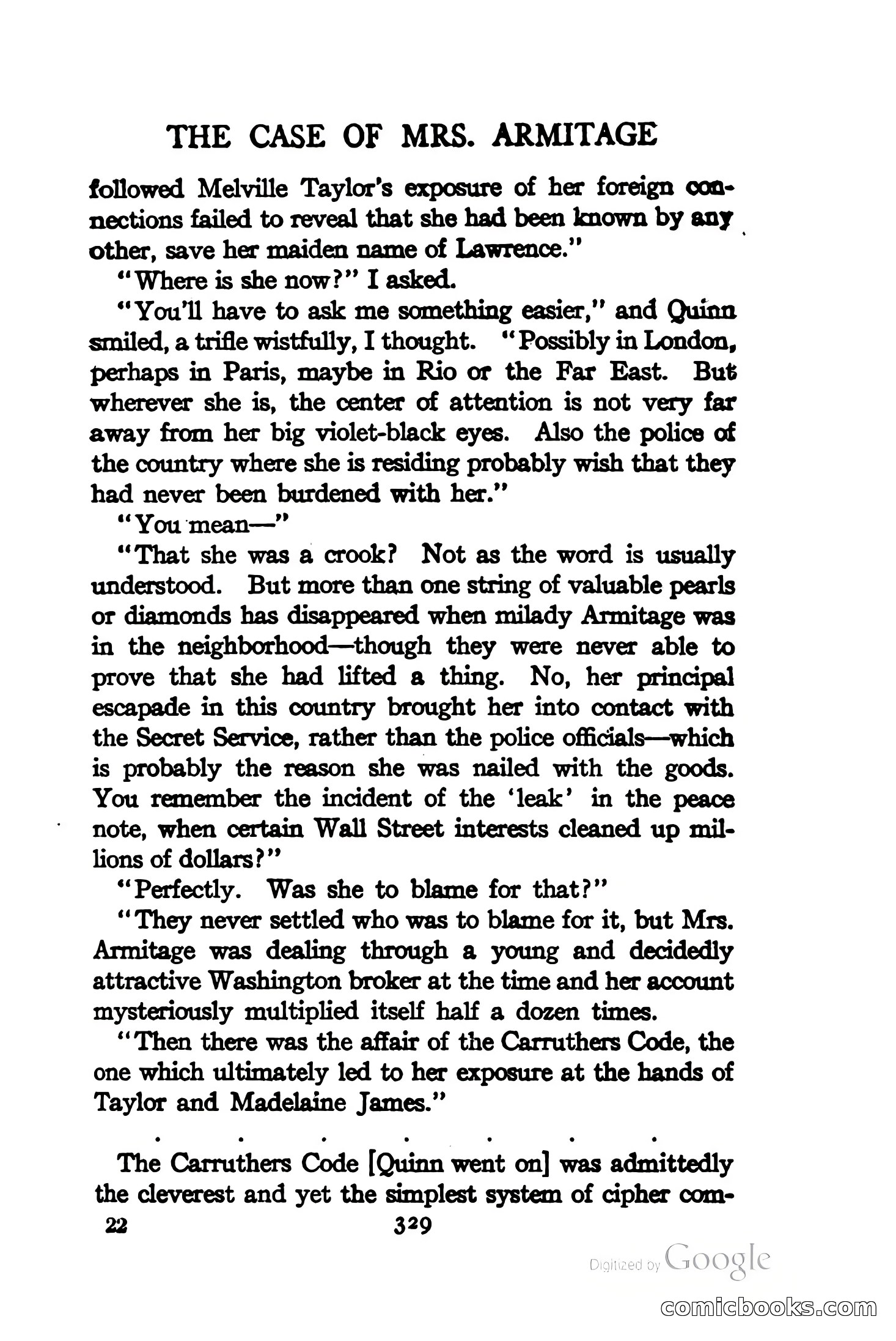 On Secret Service: Detective-Mystery Stories — page 342 of 376