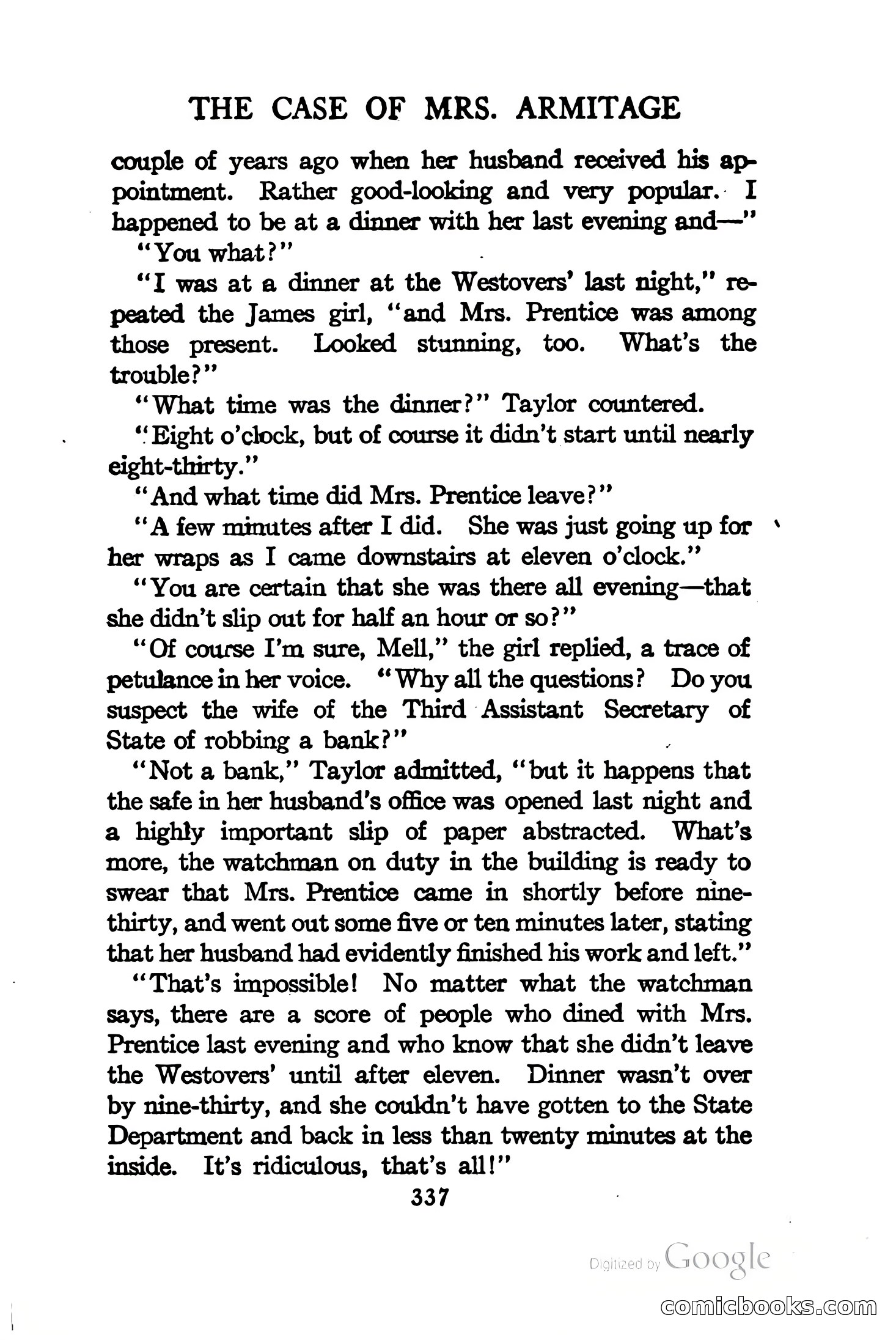 On Secret Service: Detective-Mystery Stories — page 350 of 376