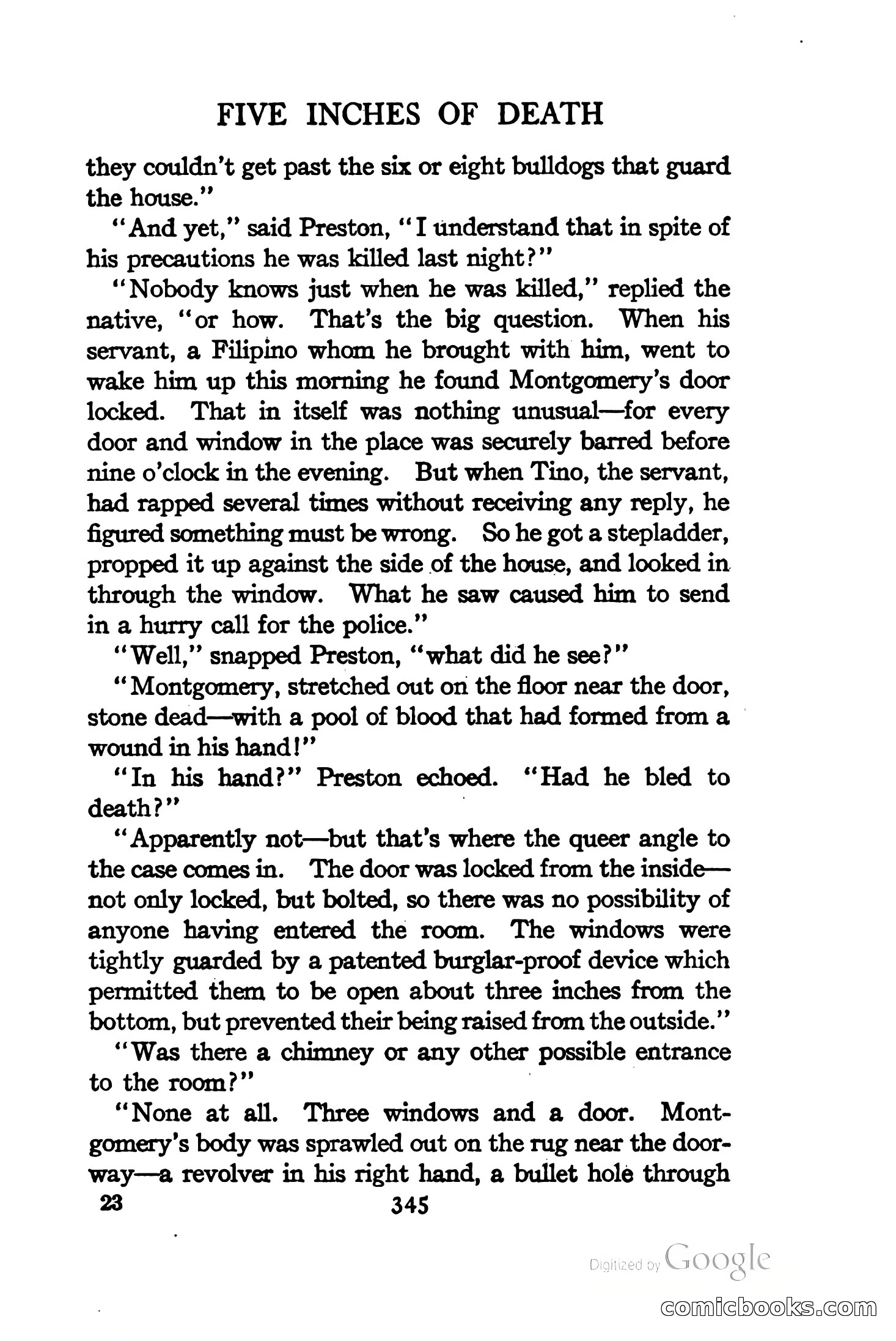 On Secret Service: Detective-Mystery Stories — page 358 of 376