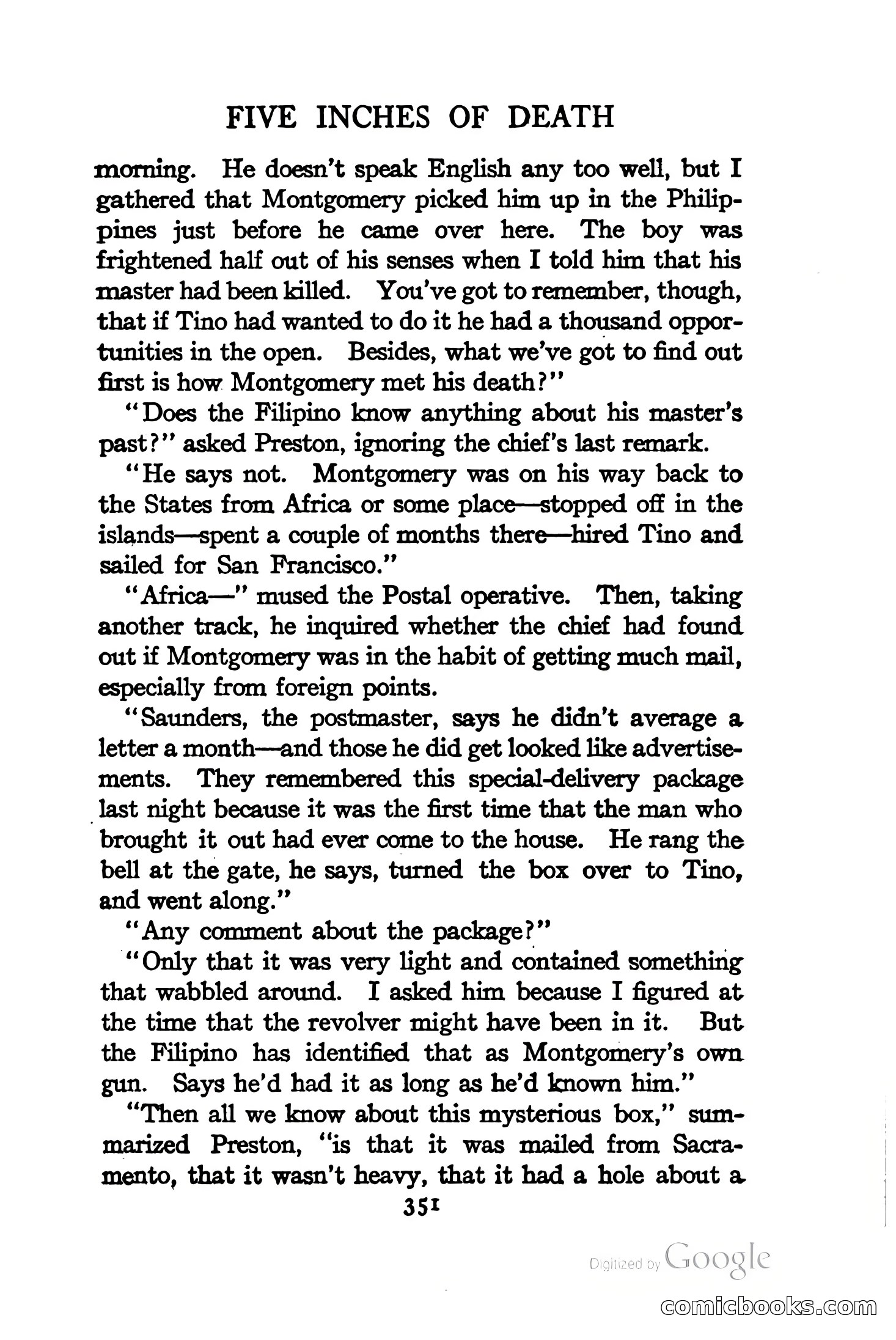 On Secret Service: Detective-Mystery Stories — page 364 of 376
