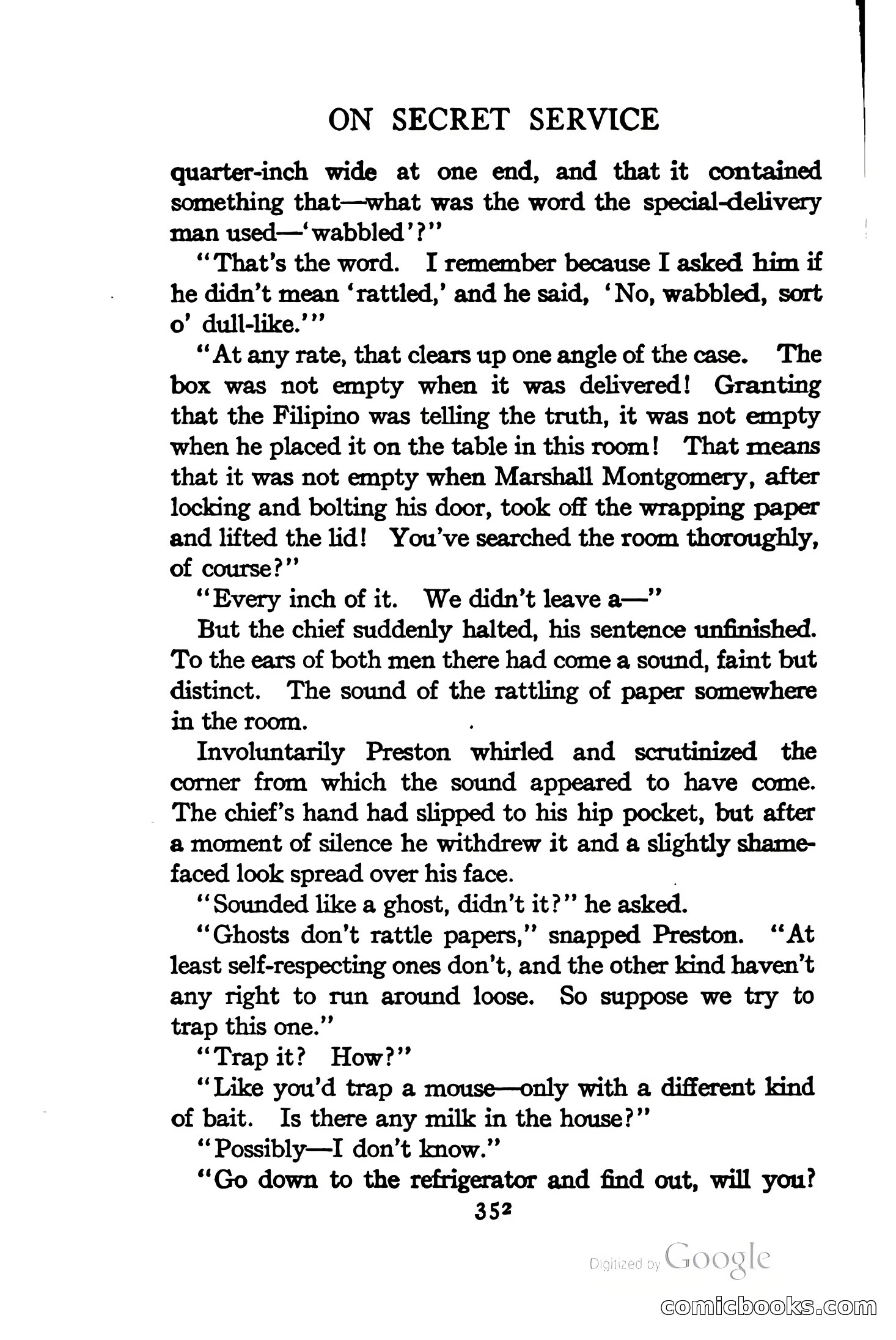 On Secret Service: Detective-Mystery Stories — page 365 of 376