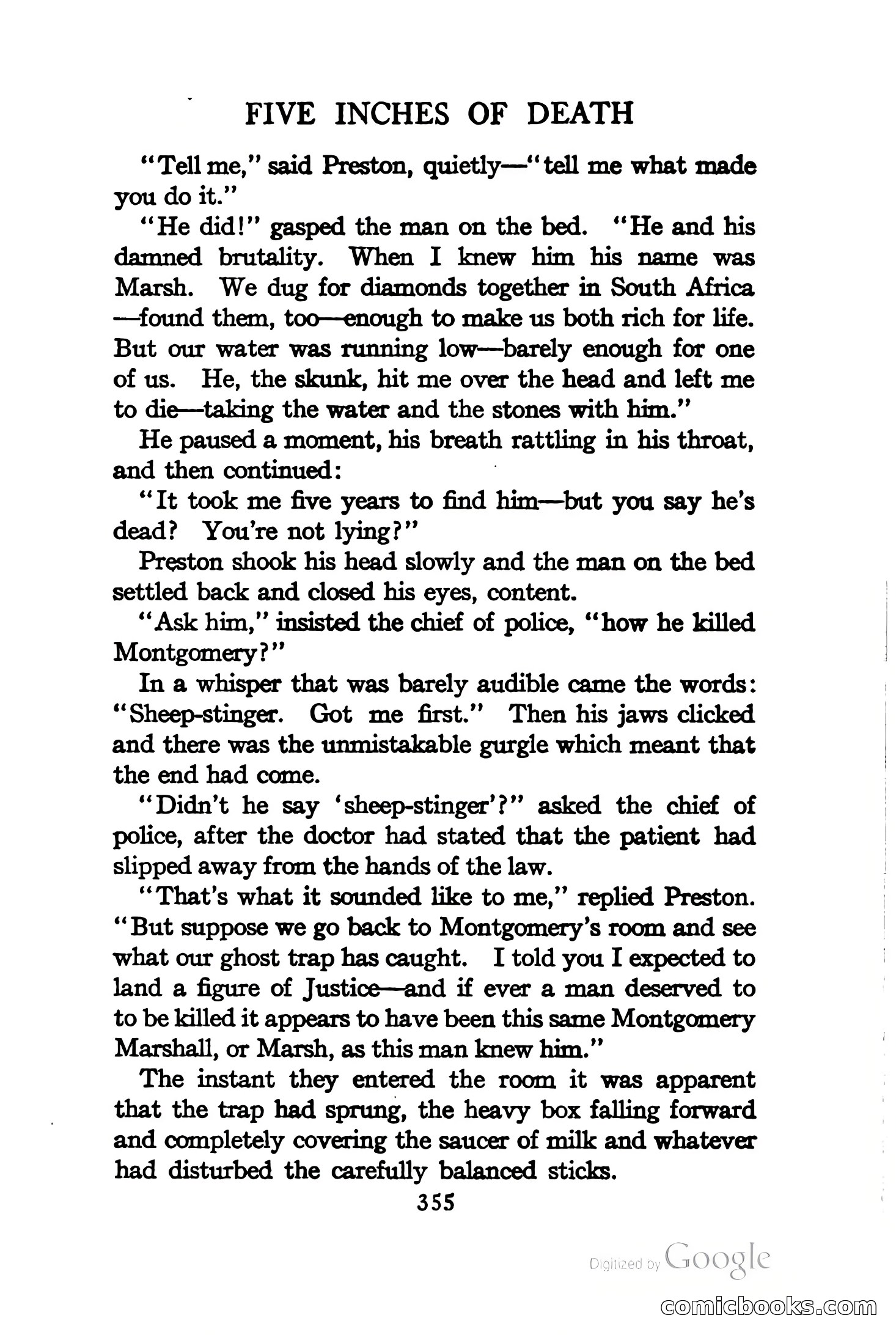 On Secret Service: Detective-Mystery Stories — page 368 of 376