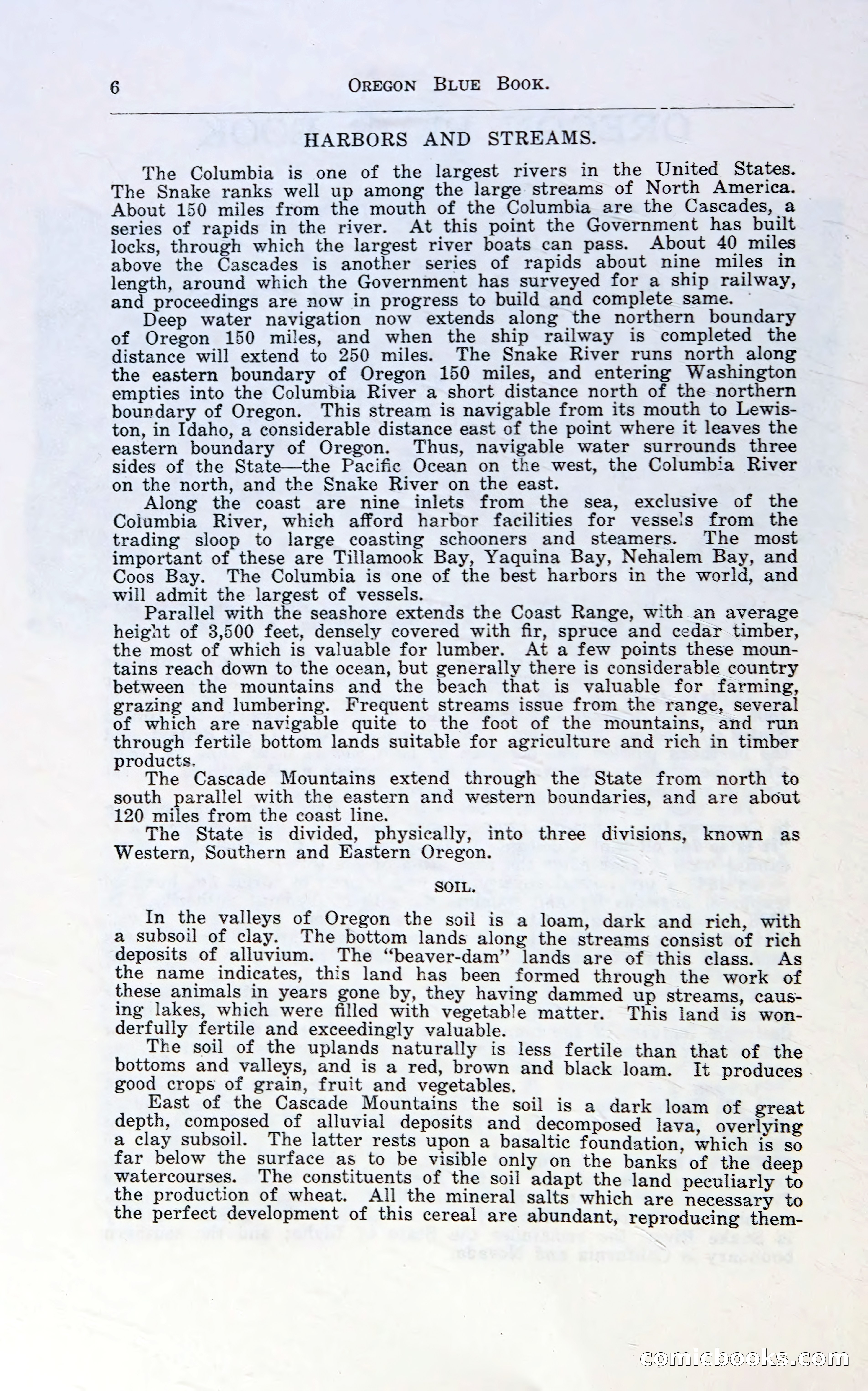 Oregon Blue Book, 1911 Commemorative Edition — page 9 of 141