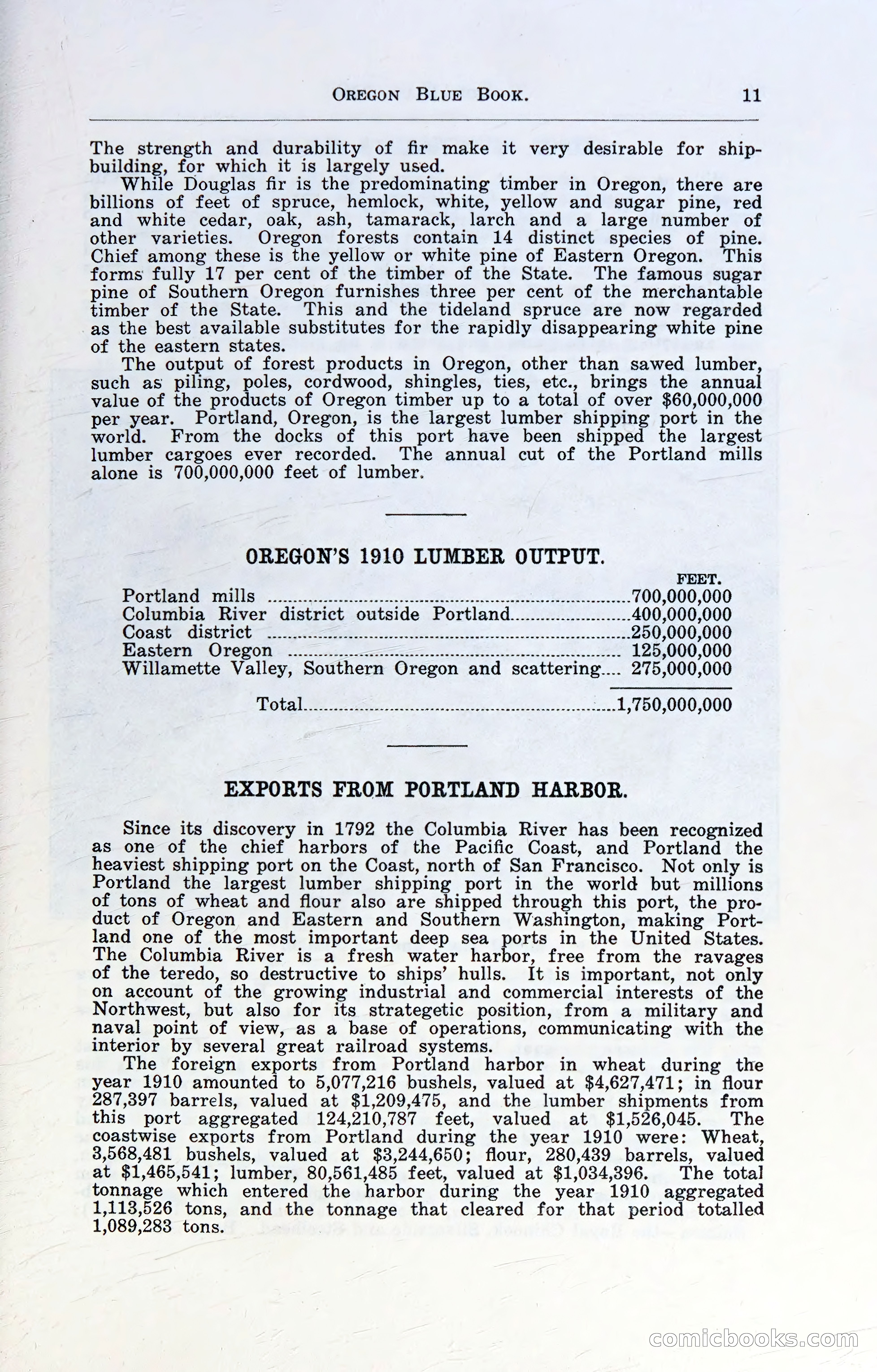 Oregon Blue Book, 1911 Commemorative Edition — page 14 of 141