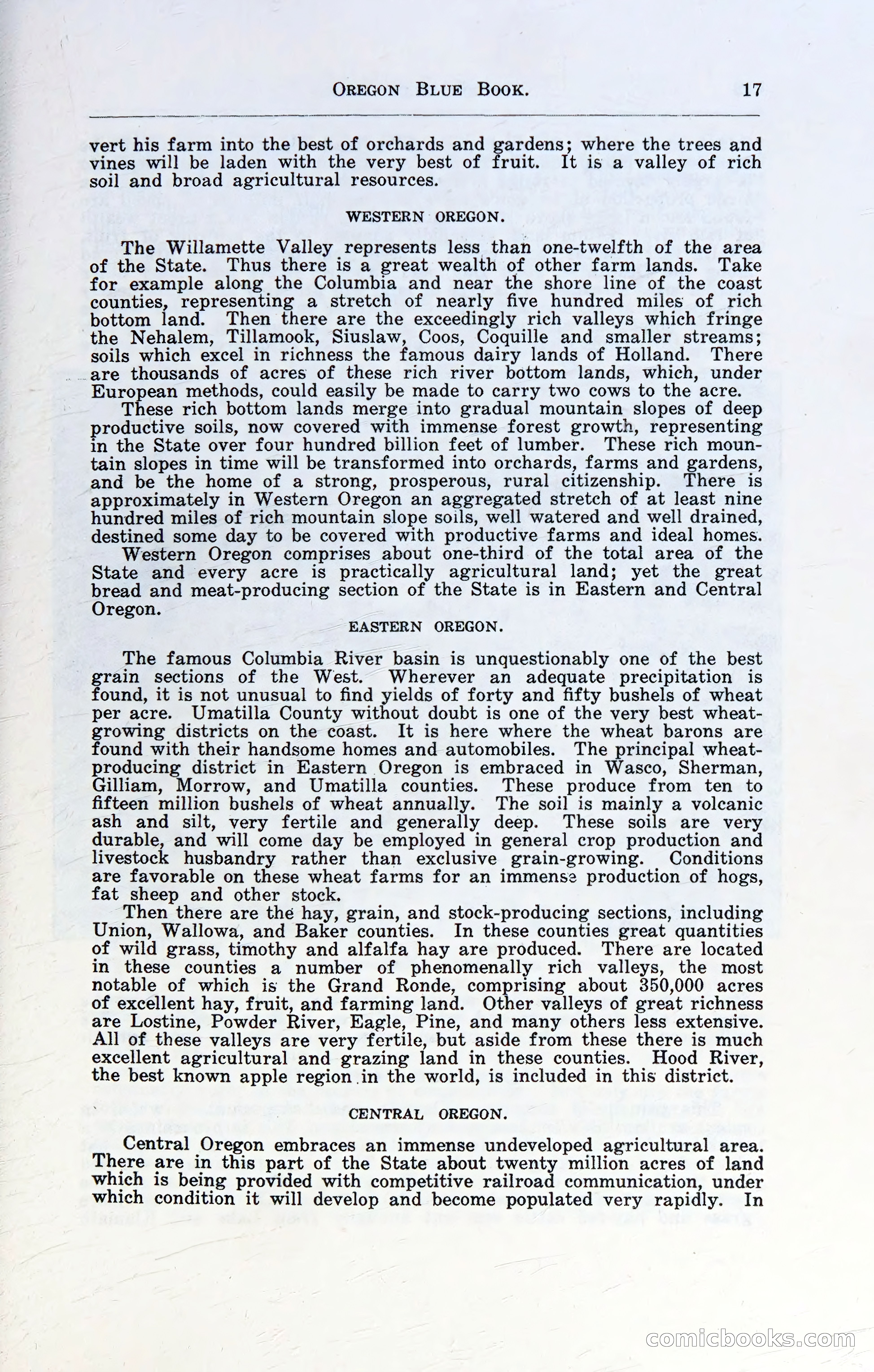 Oregon Blue Book, 1911 Commemorative Edition — page 20 of 141