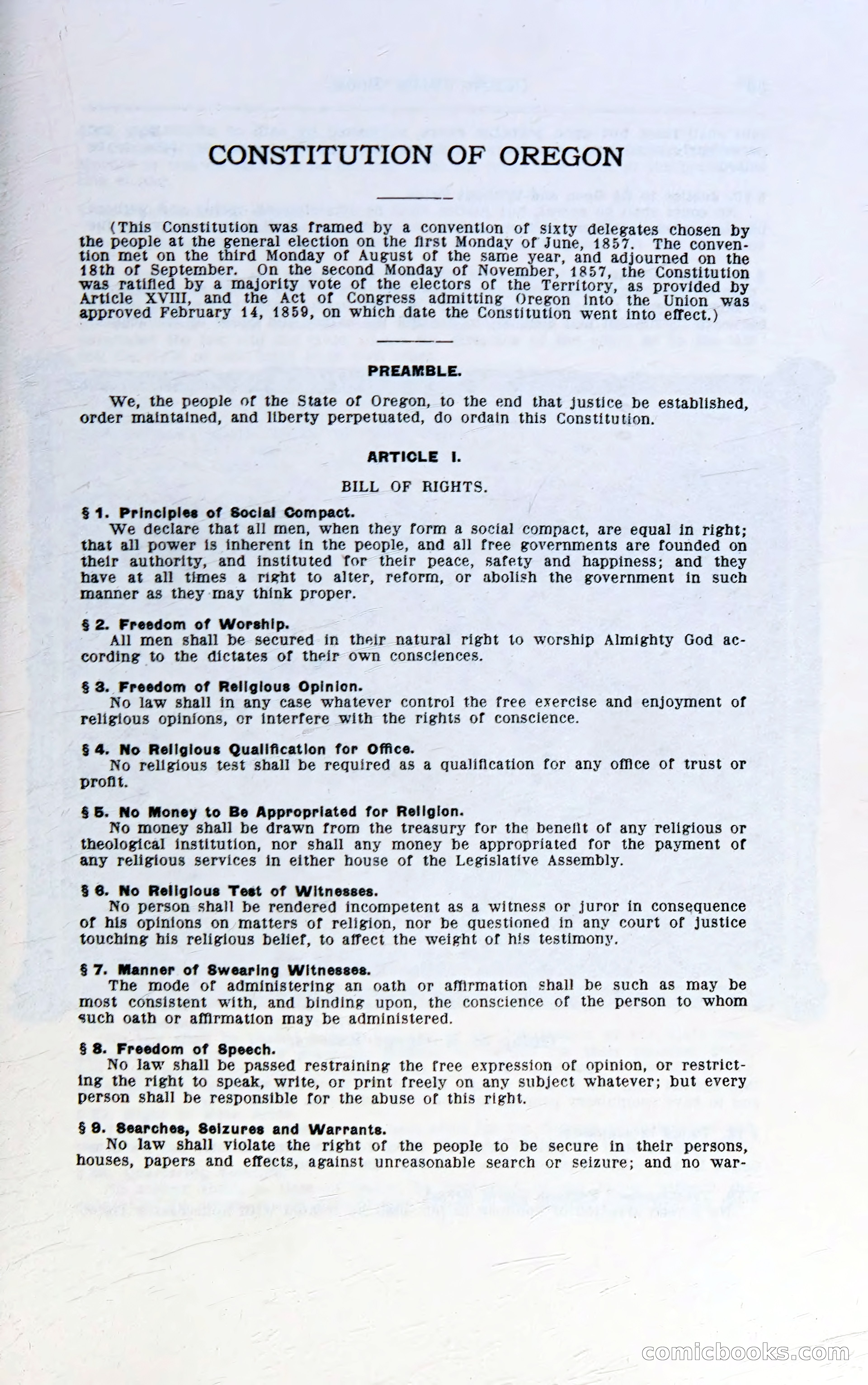 Oregon Blue Book, 1911 Commemorative Edition — page 52 of 141