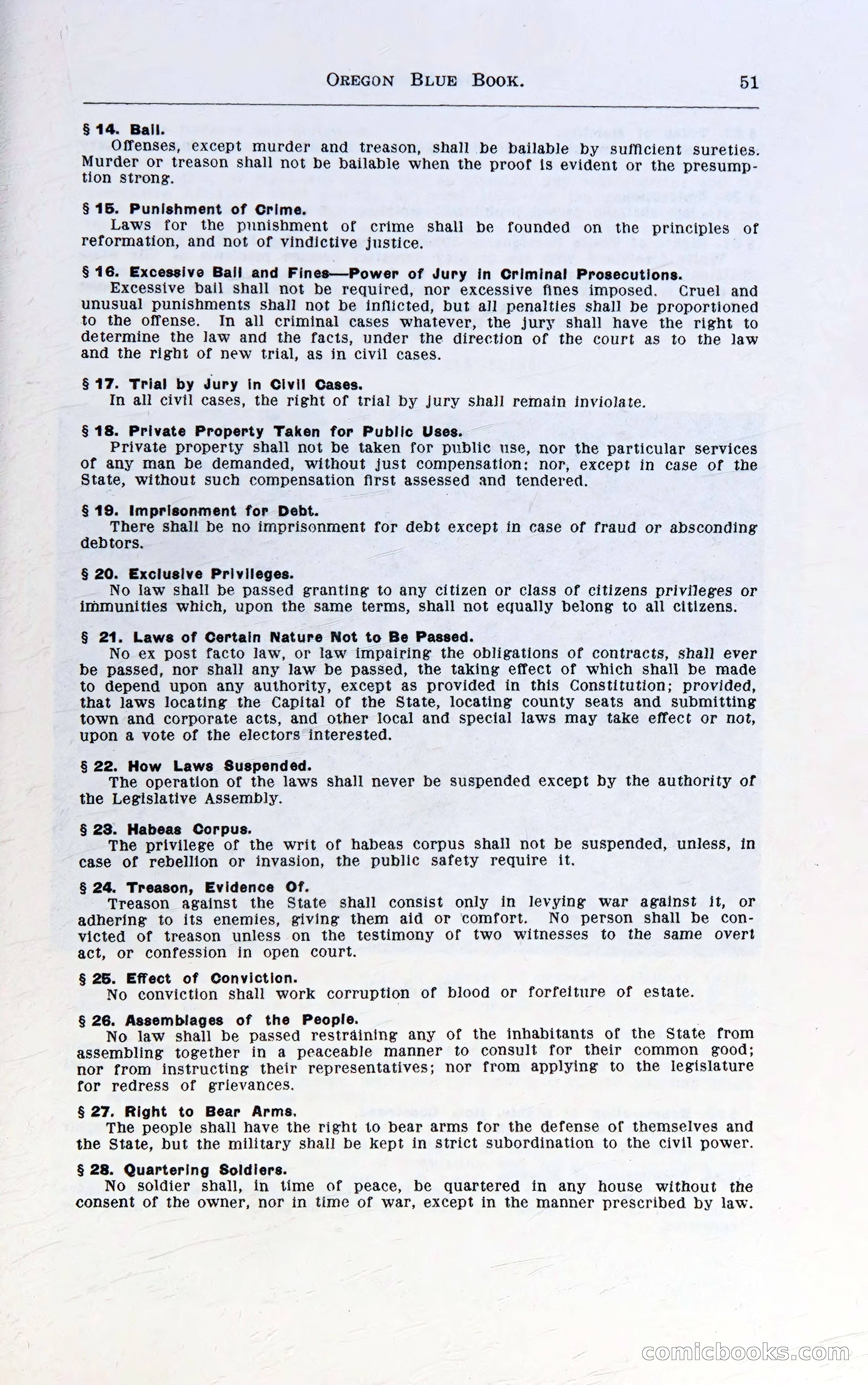 Oregon Blue Book, 1911 Commemorative Edition — page 54 of 141