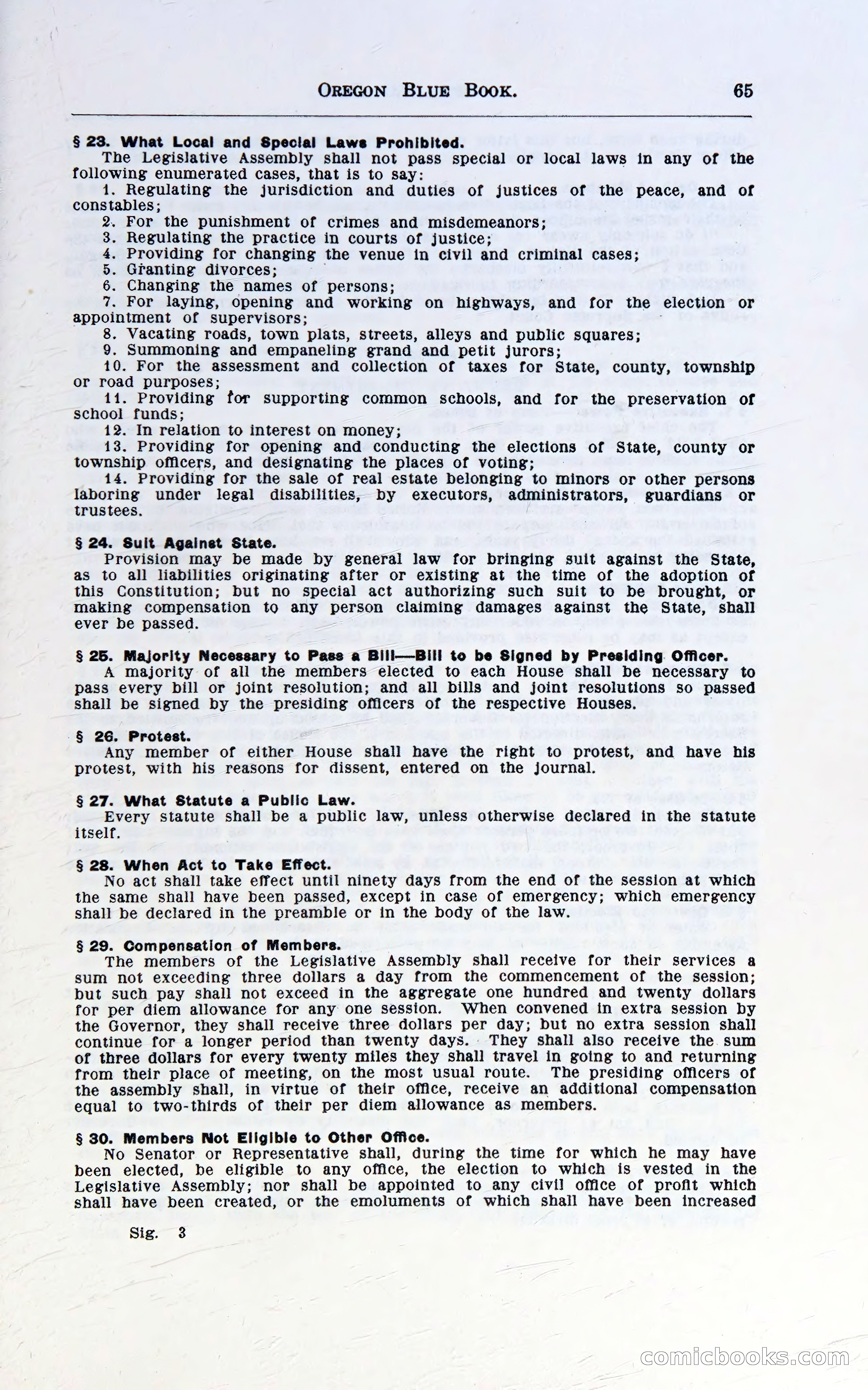 Oregon Blue Book, 1911 Commemorative Edition — page 68 of 141