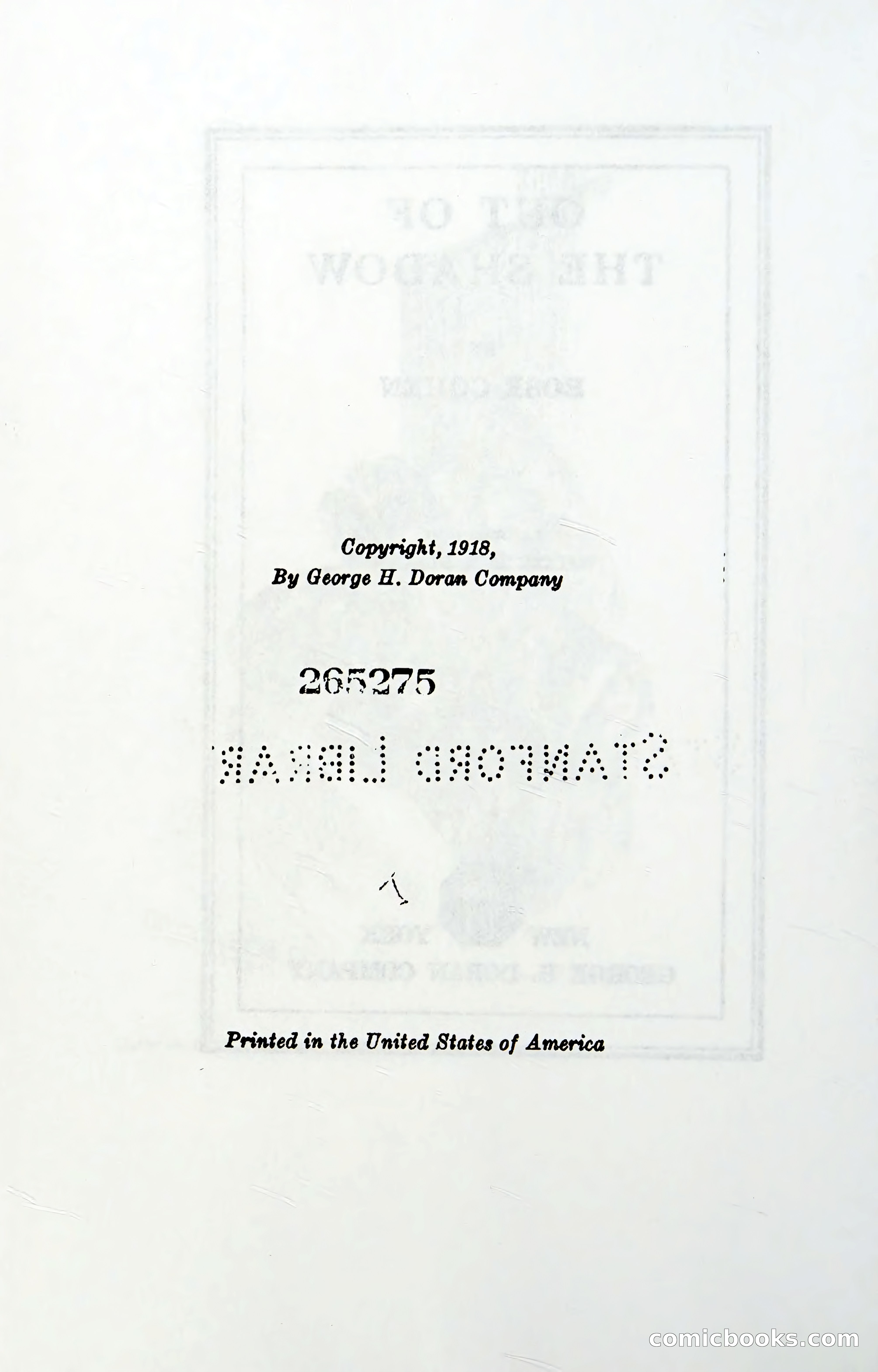 Out of the Shadow — page 11 of 363