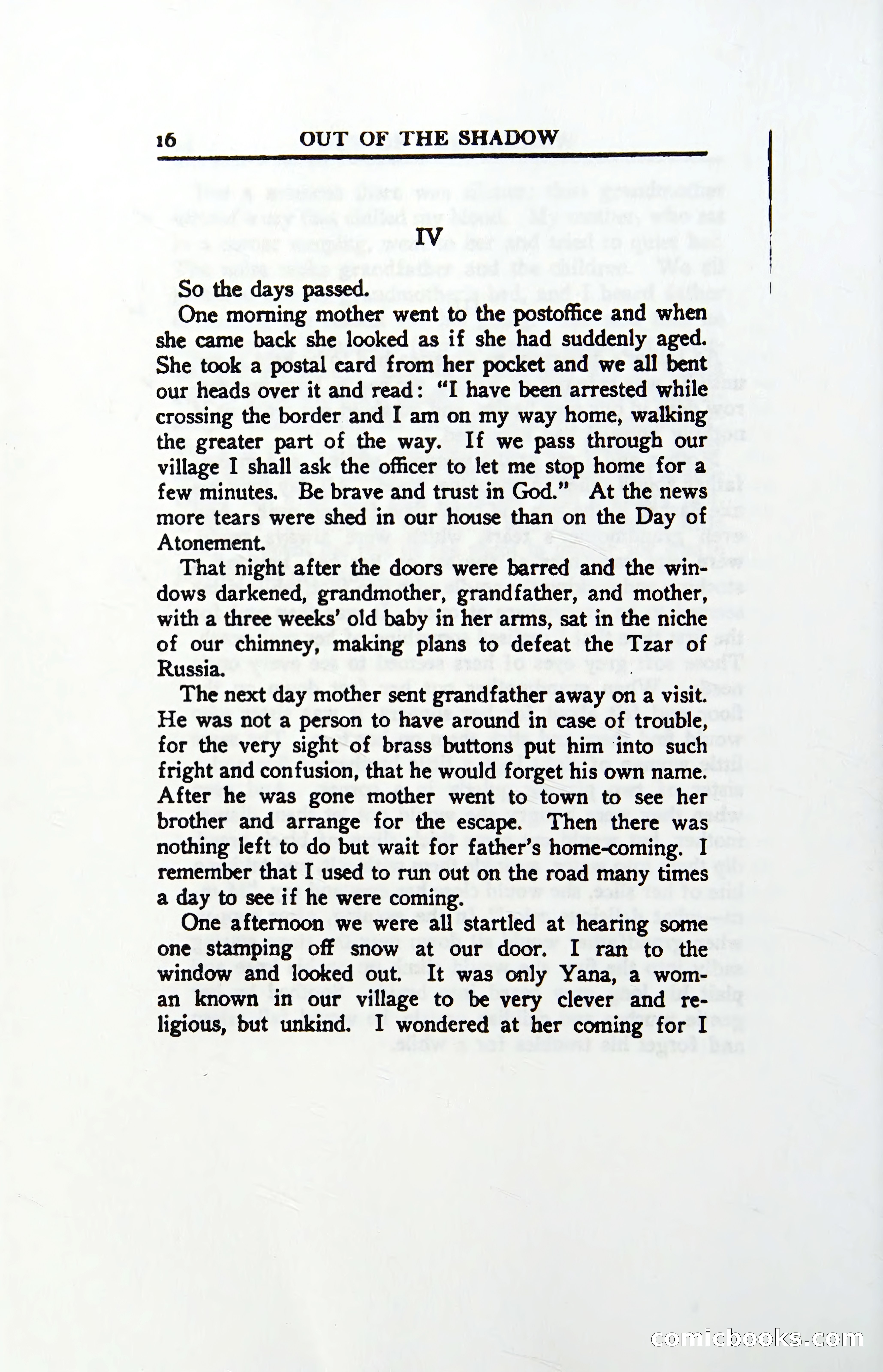 Out of the Shadow — page 27 of 363