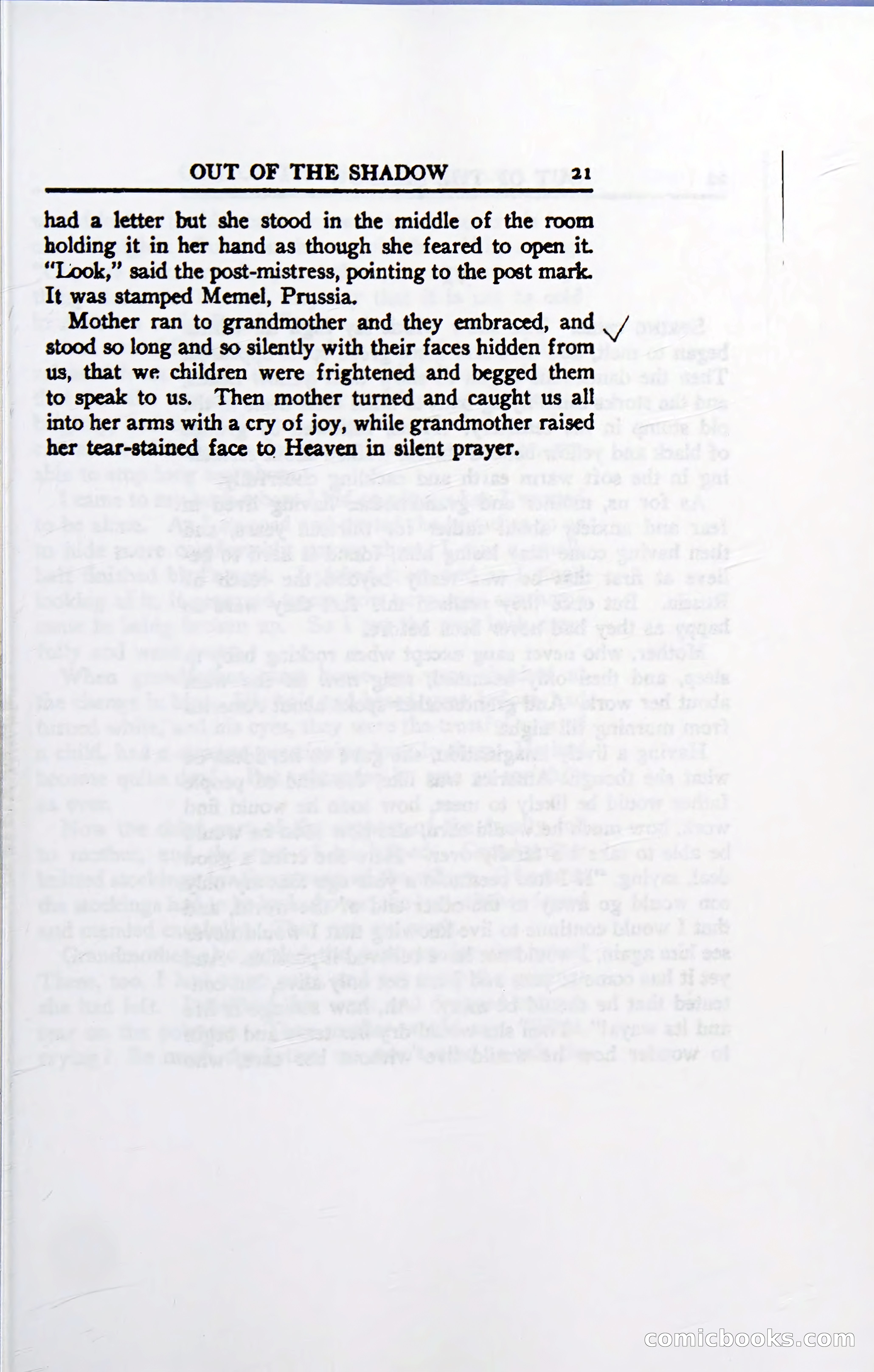 Out of the Shadow — page 32 of 363