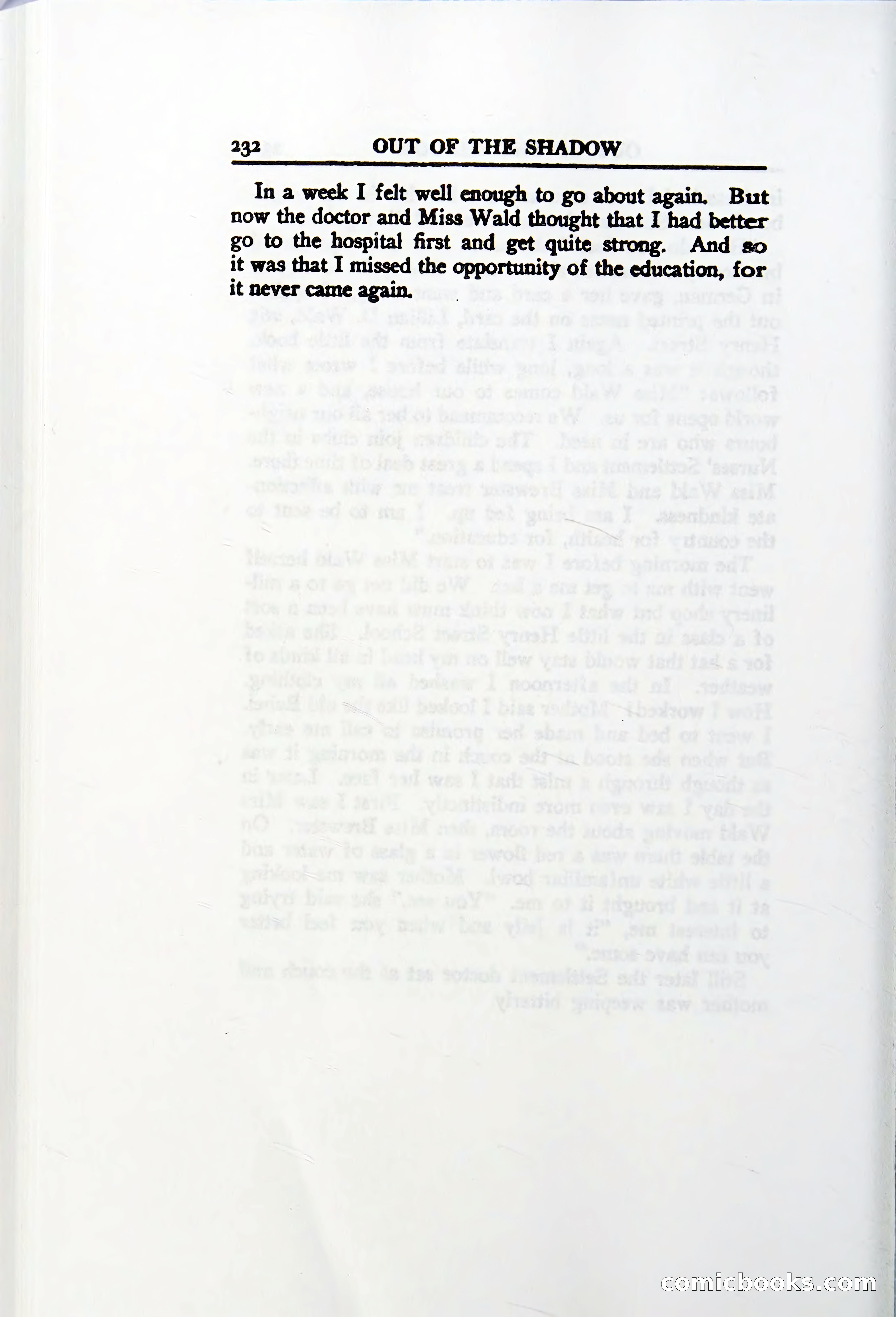 Out of the Shadow — page 259 of 363