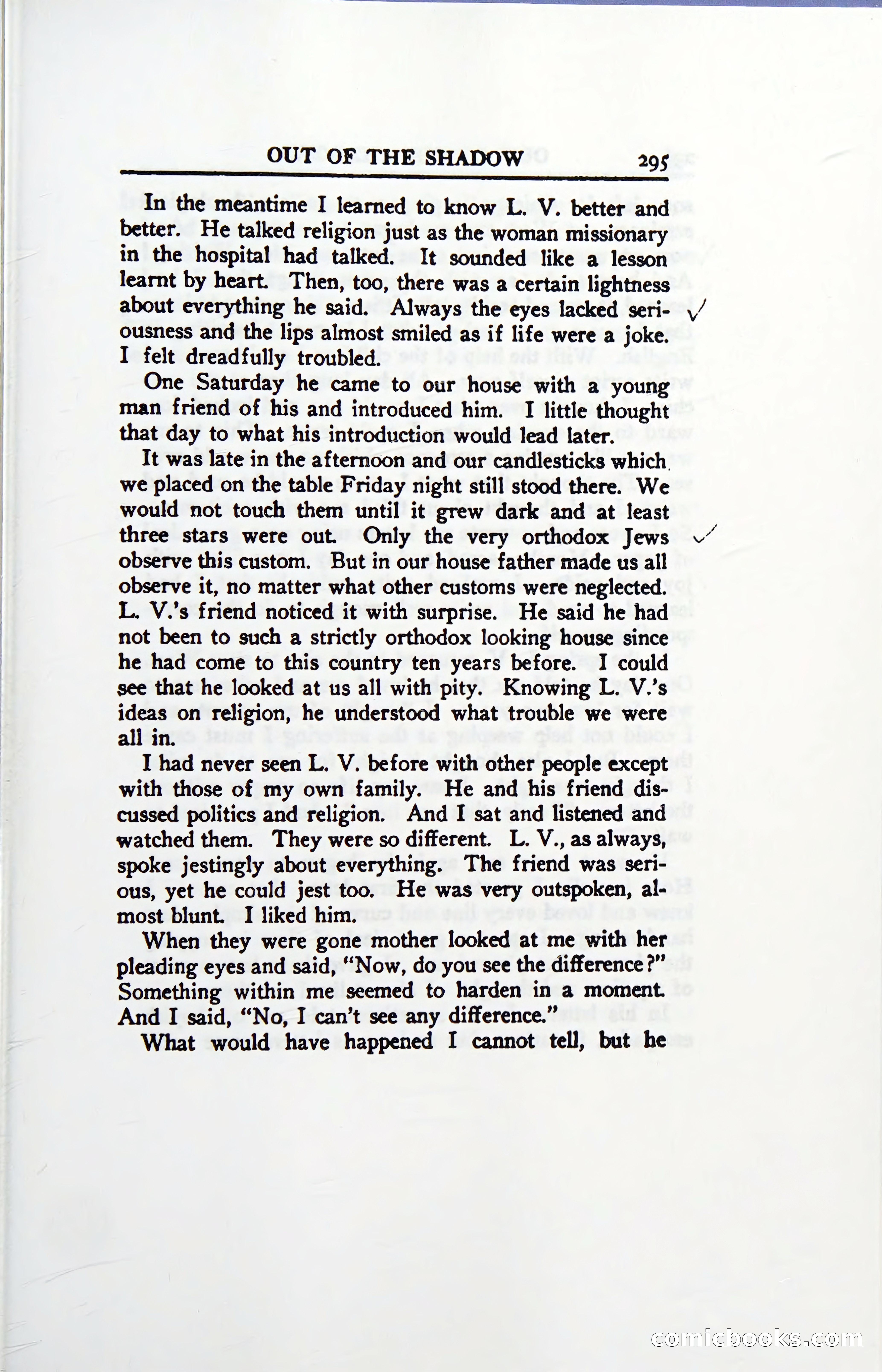 Out of the Shadow — page 324 of 363