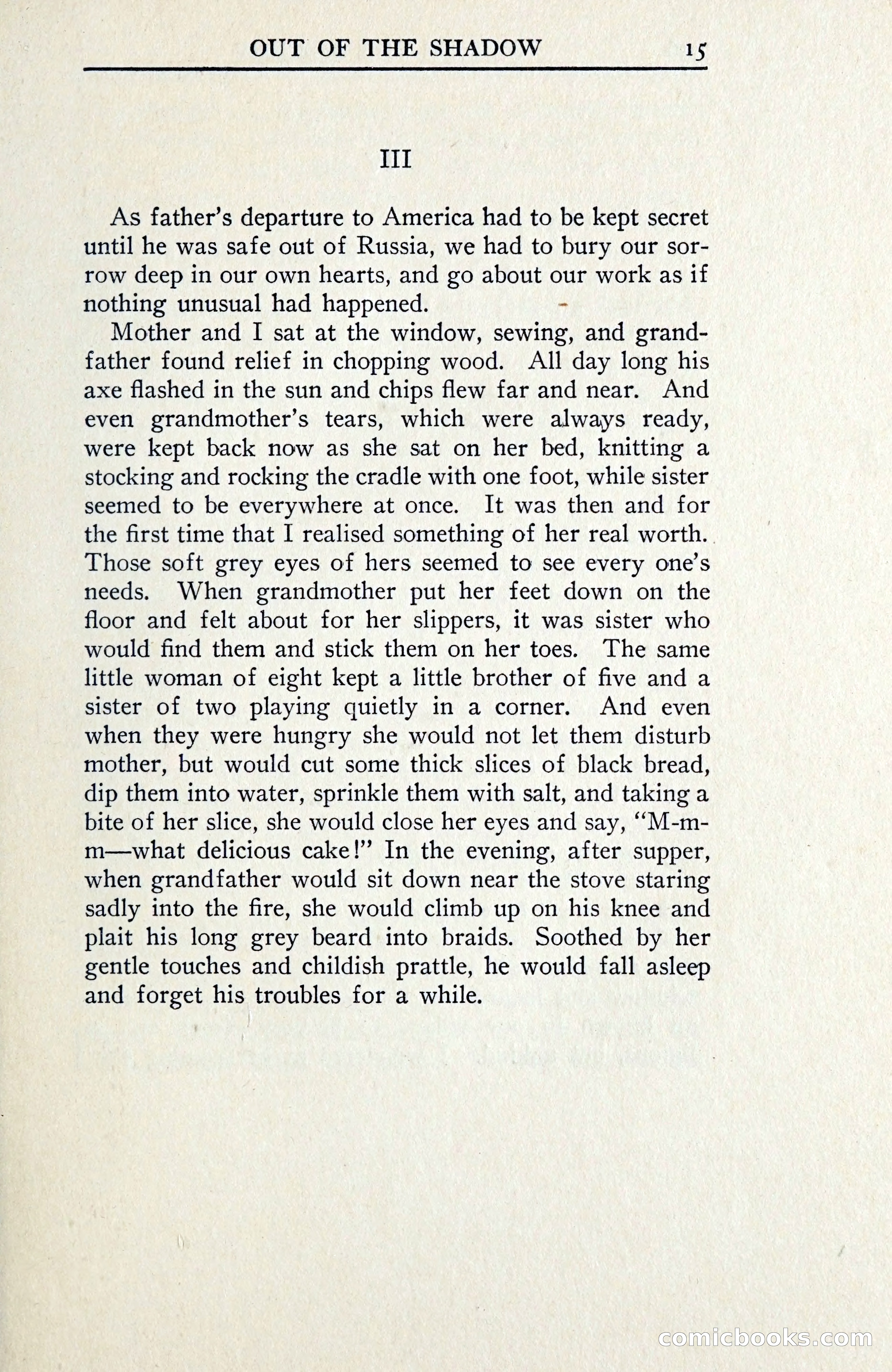 Out of the Shadow — page 28 of 353