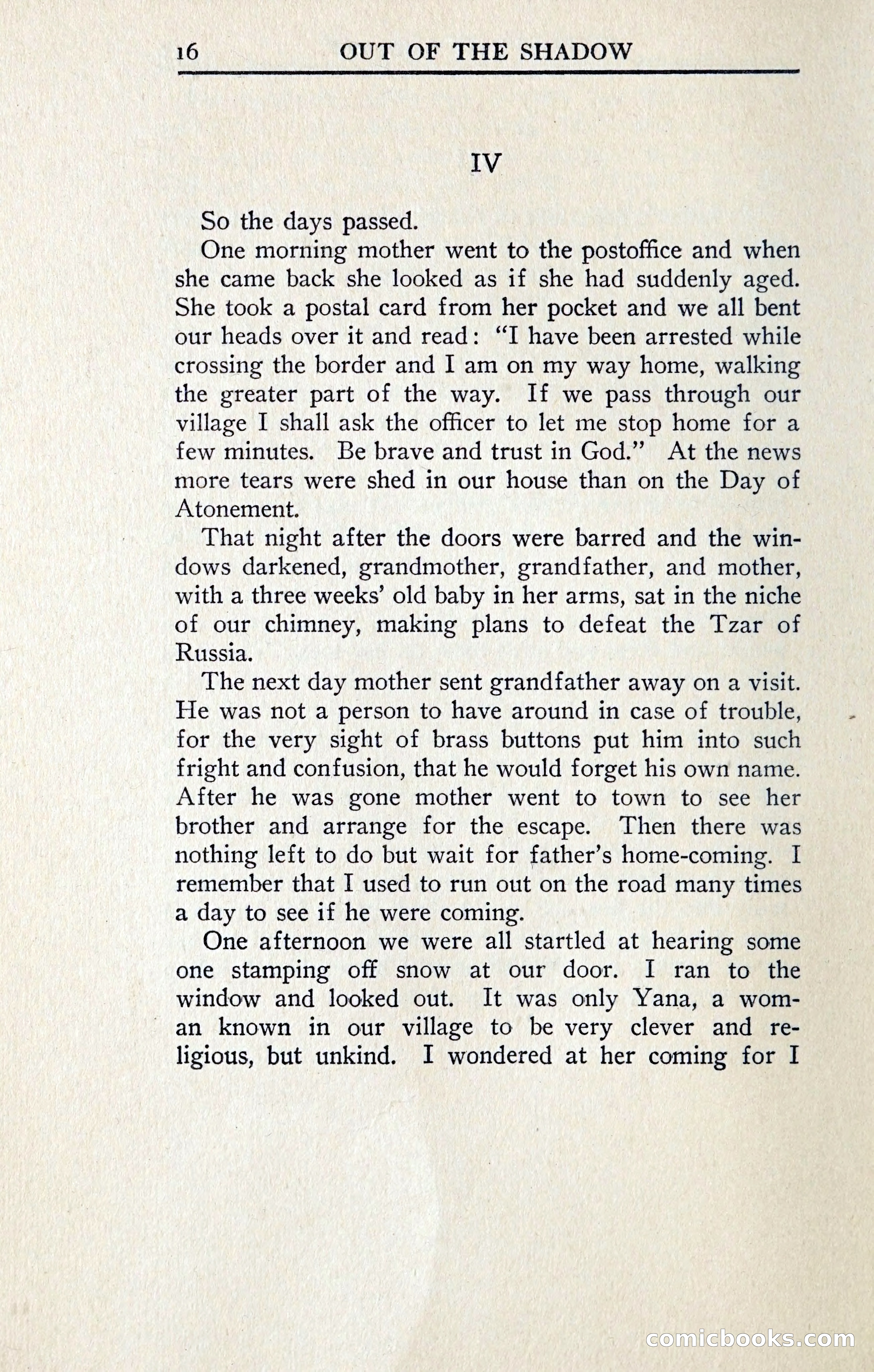 Out of the Shadow — page 29 of 353